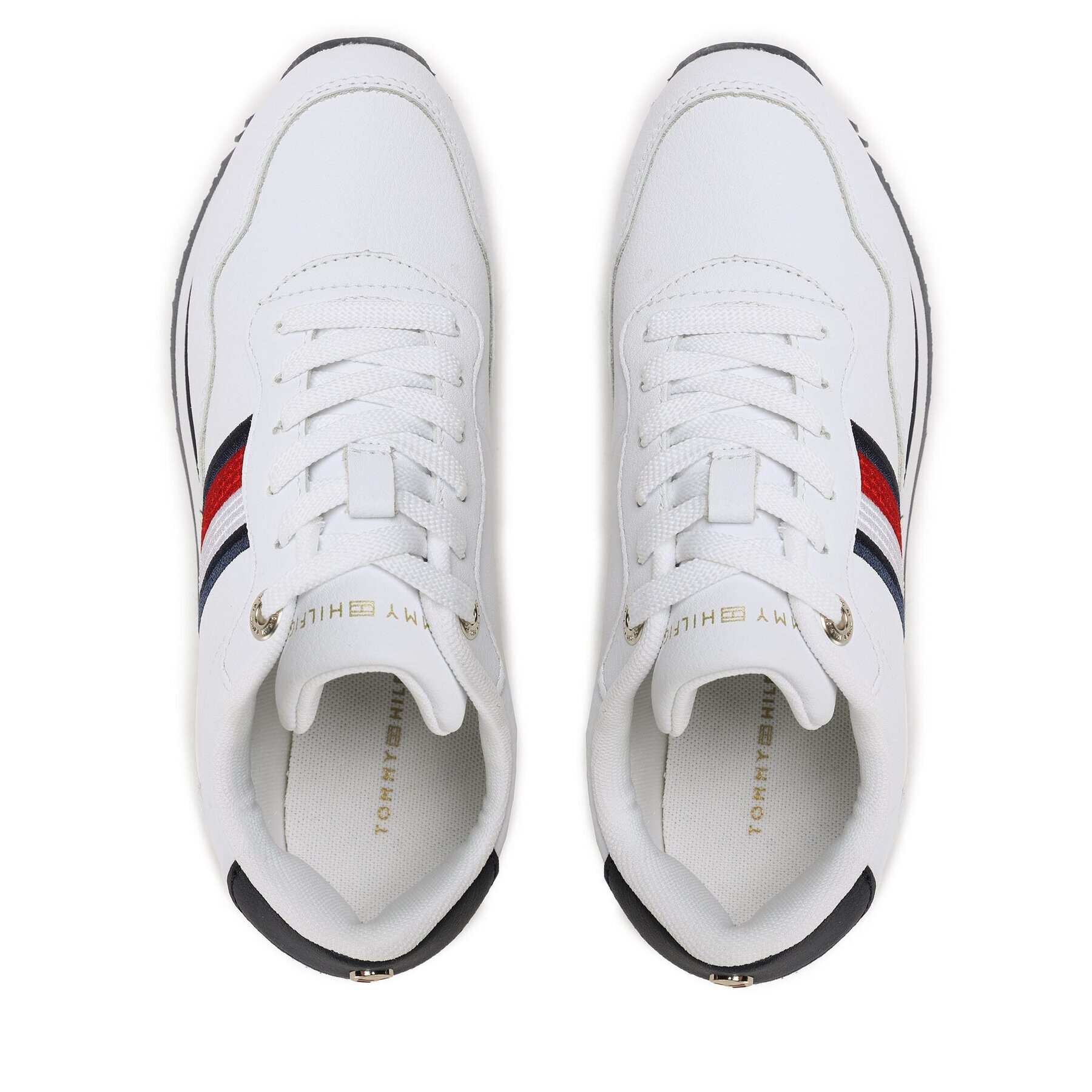 Tommy Hilfiger Sneakersy Essential Webbing Runner FW0FW06911 Biela - Pepit.sk