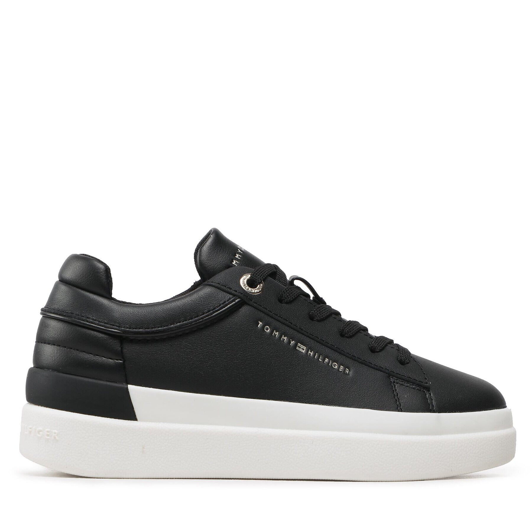 Tommy Hilfiger Sneakersy Feminine Elevated Sneaker FW0FW06511 Čierna - Pepit.sk