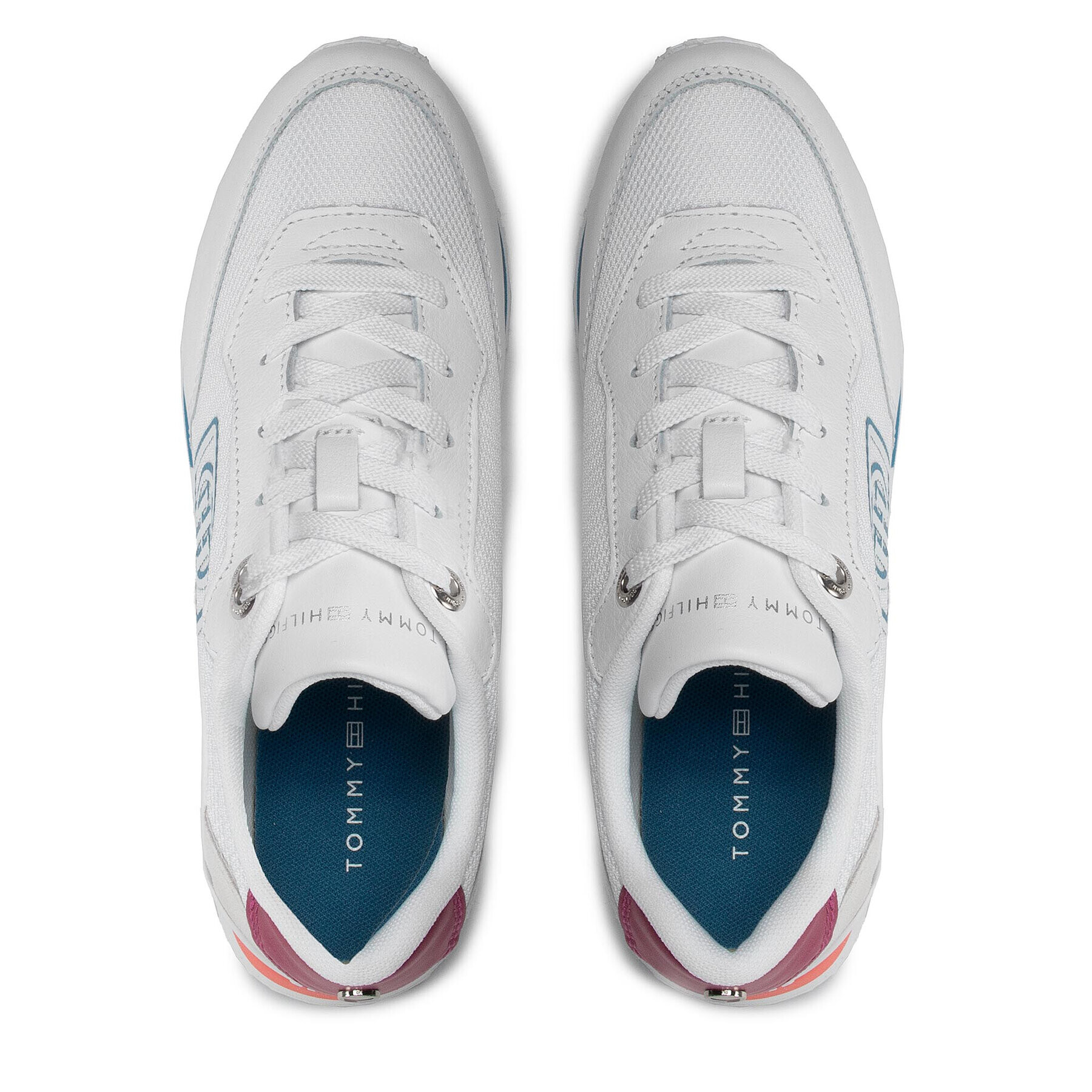 Tommy Hilfiger Sneakersy Femininie Active City Sneaker FW0FW06459 Biela - Pepit.sk