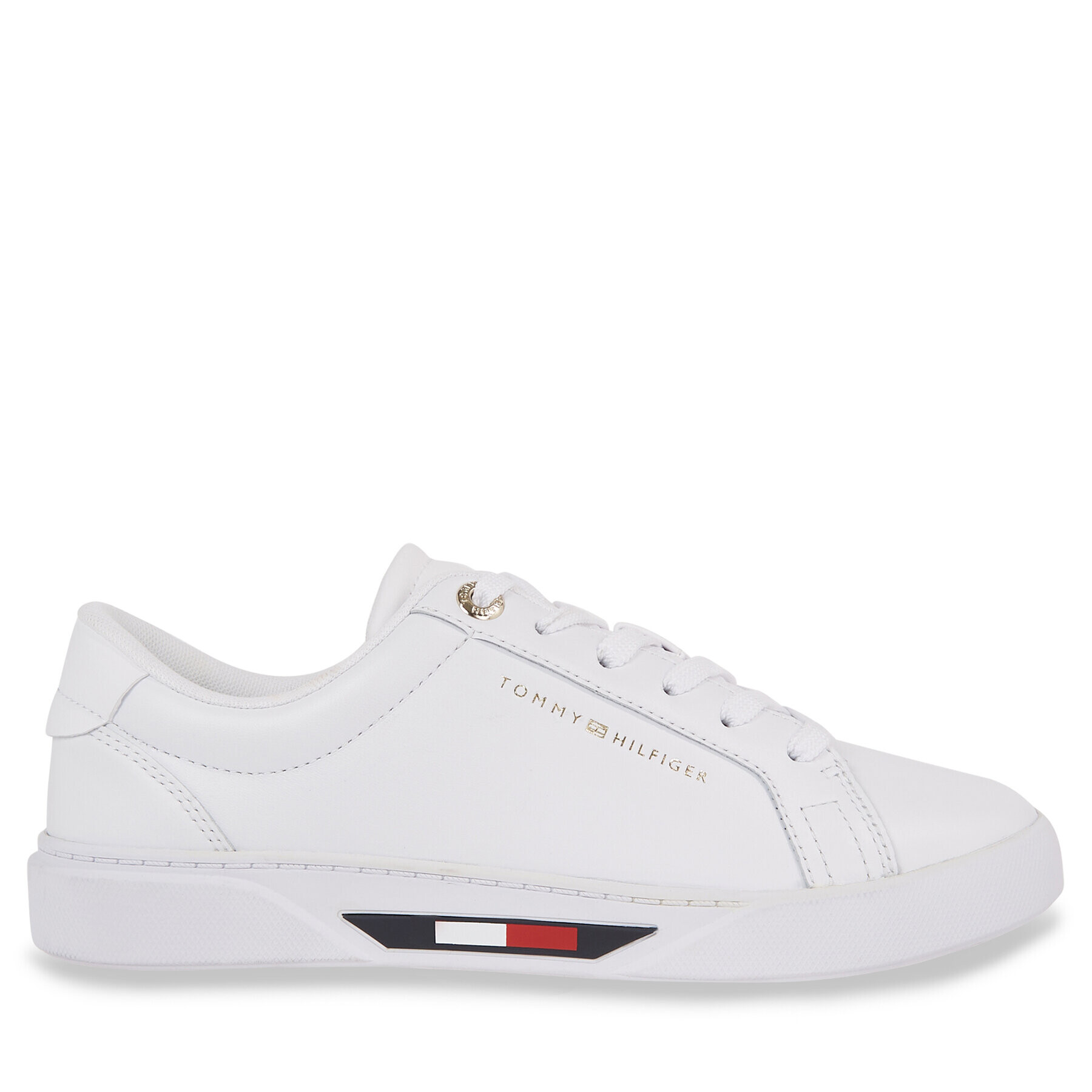 Tommy Hilfiger Sneakersy Global Stripes Court Sneaker FW0FW07559 Biela - Pepit.sk