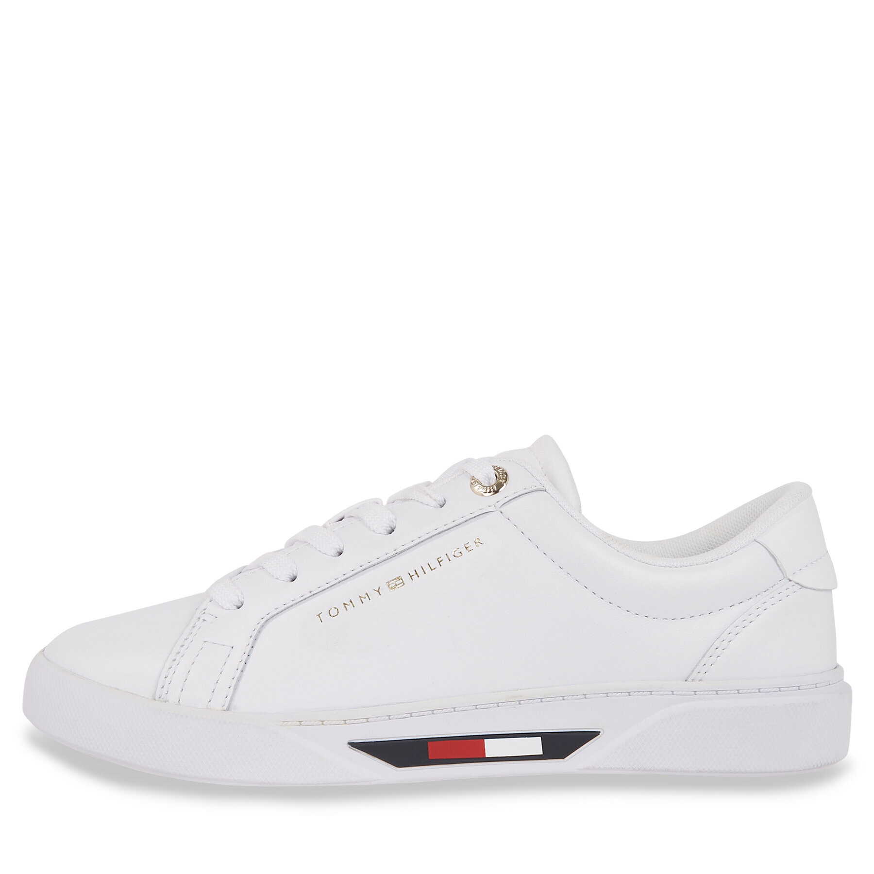 Tommy Hilfiger Sneakersy Global Stripes Court Sneaker FW0FW07559 Biela - Pepit.sk