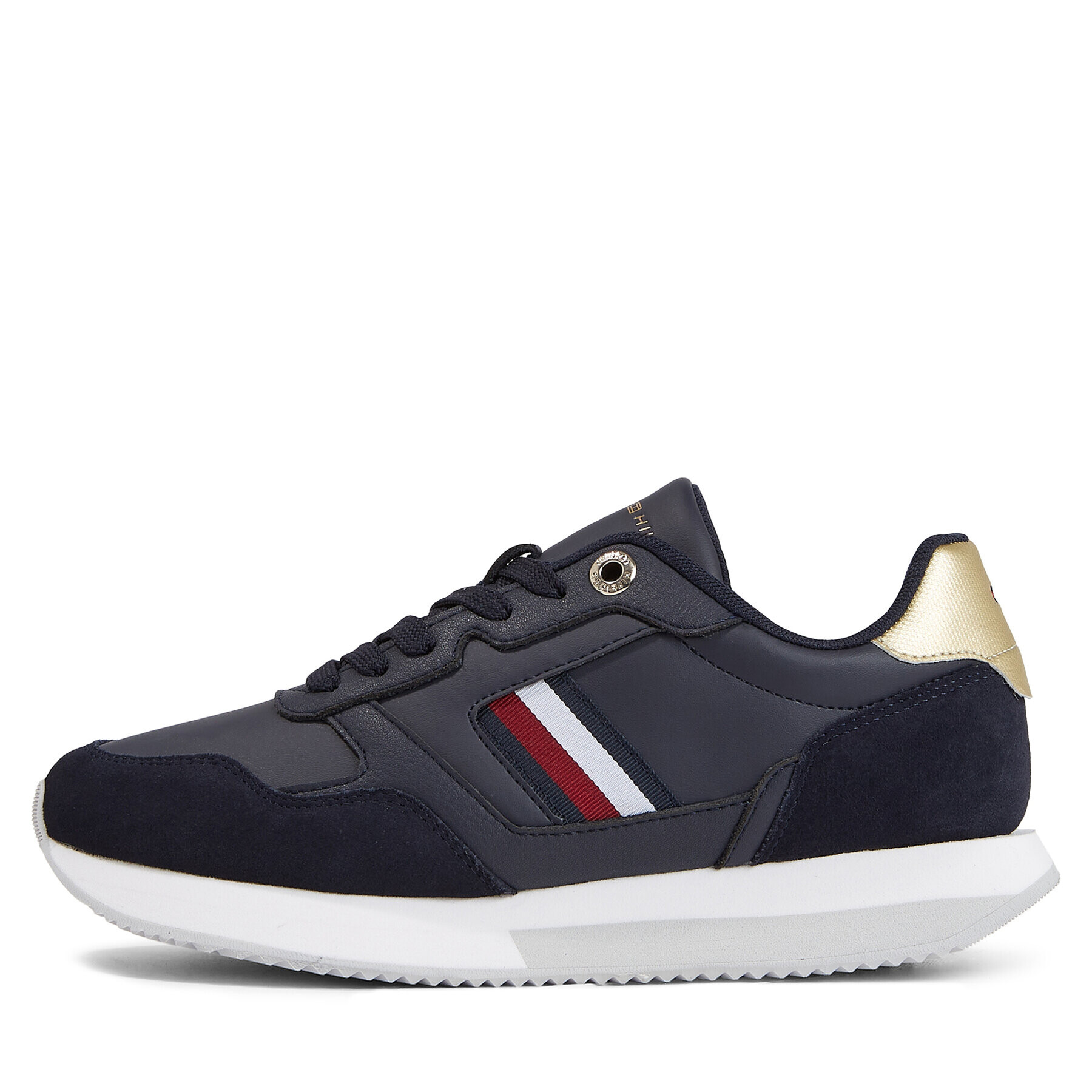 Tommy Hilfiger Sneakersy Global Stripes Lifestyle Runner FW0FW07584 Modrá - Pepit.sk