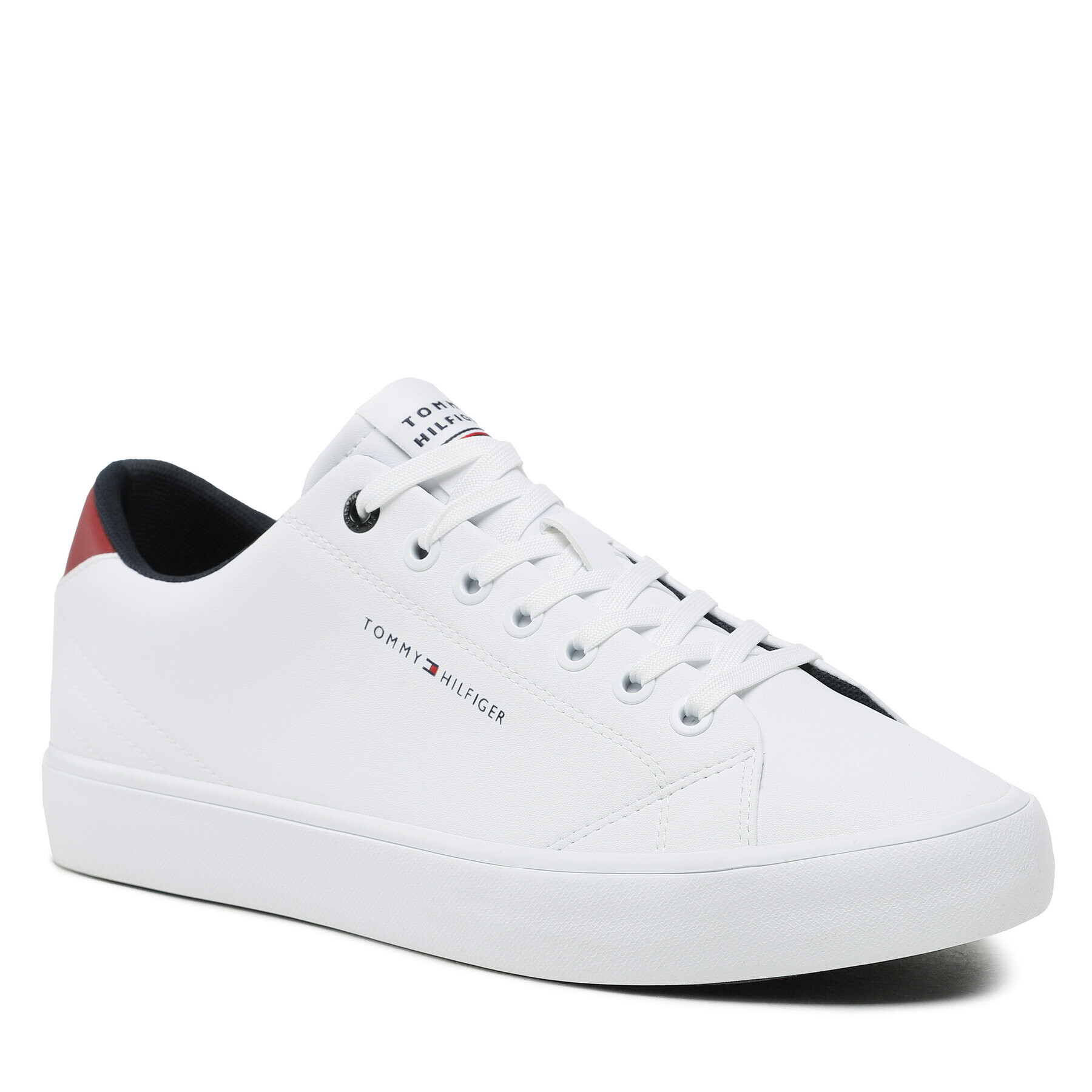 Tommy Hilfiger Sneakersy Hi Vulc Core Low Lth FM0FM04687 Biela - Pepit.sk