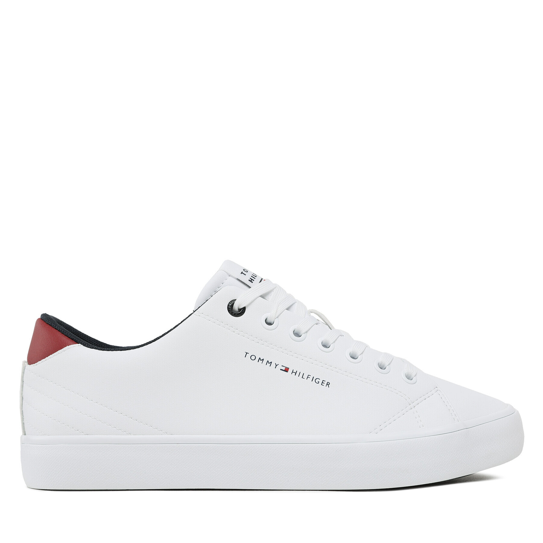 Tommy Hilfiger Sneakersy Hi Vulc Core Low Lth FM0FM04687 Biela - Pepit.sk