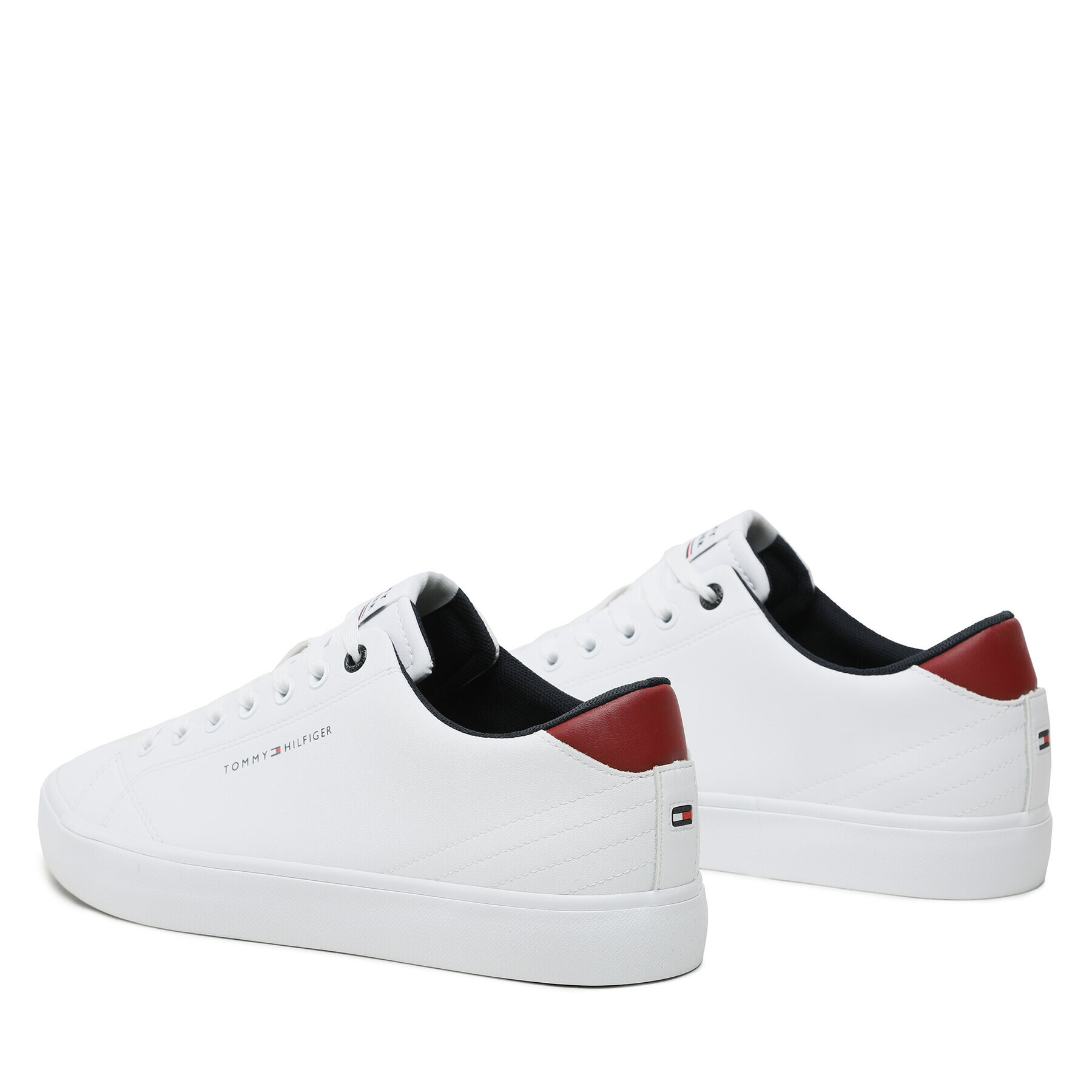 Tommy Hilfiger Sneakersy Hi Vulc Core Low Lth FM0FM04687 Biela - Pepit.sk