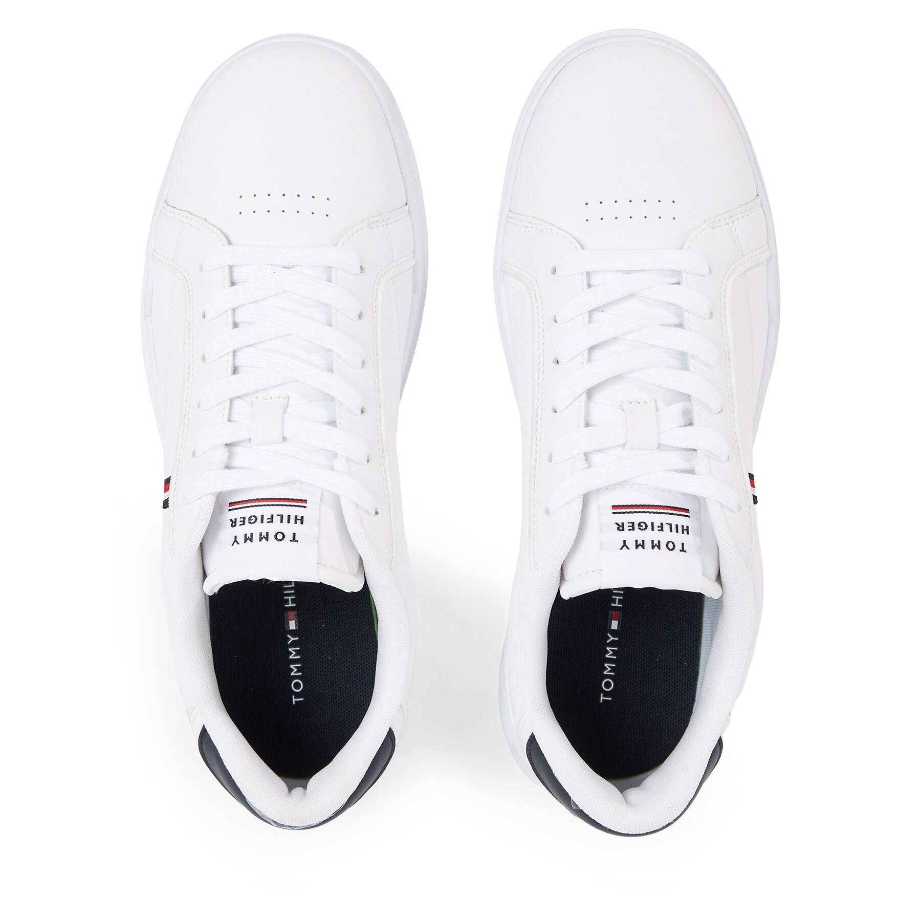 Tommy Hilfiger Sneakersy Lo Cup Lth FM0FM04827 Biela - Pepit.sk