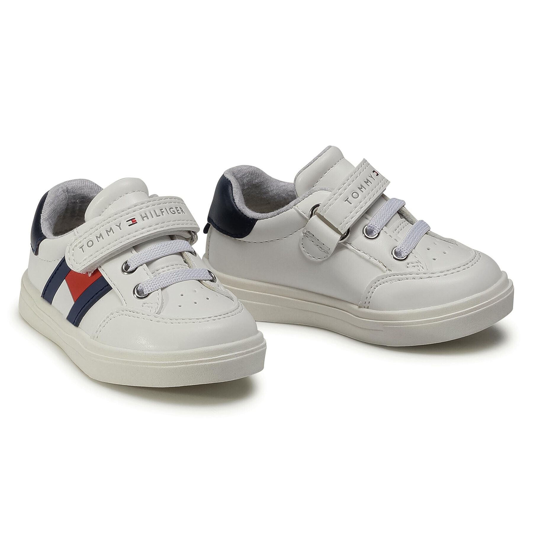 Tommy Hilfiger Sneakersy Low Cut Lace T1B4-30702-0622 M Biela - Pepit.sk