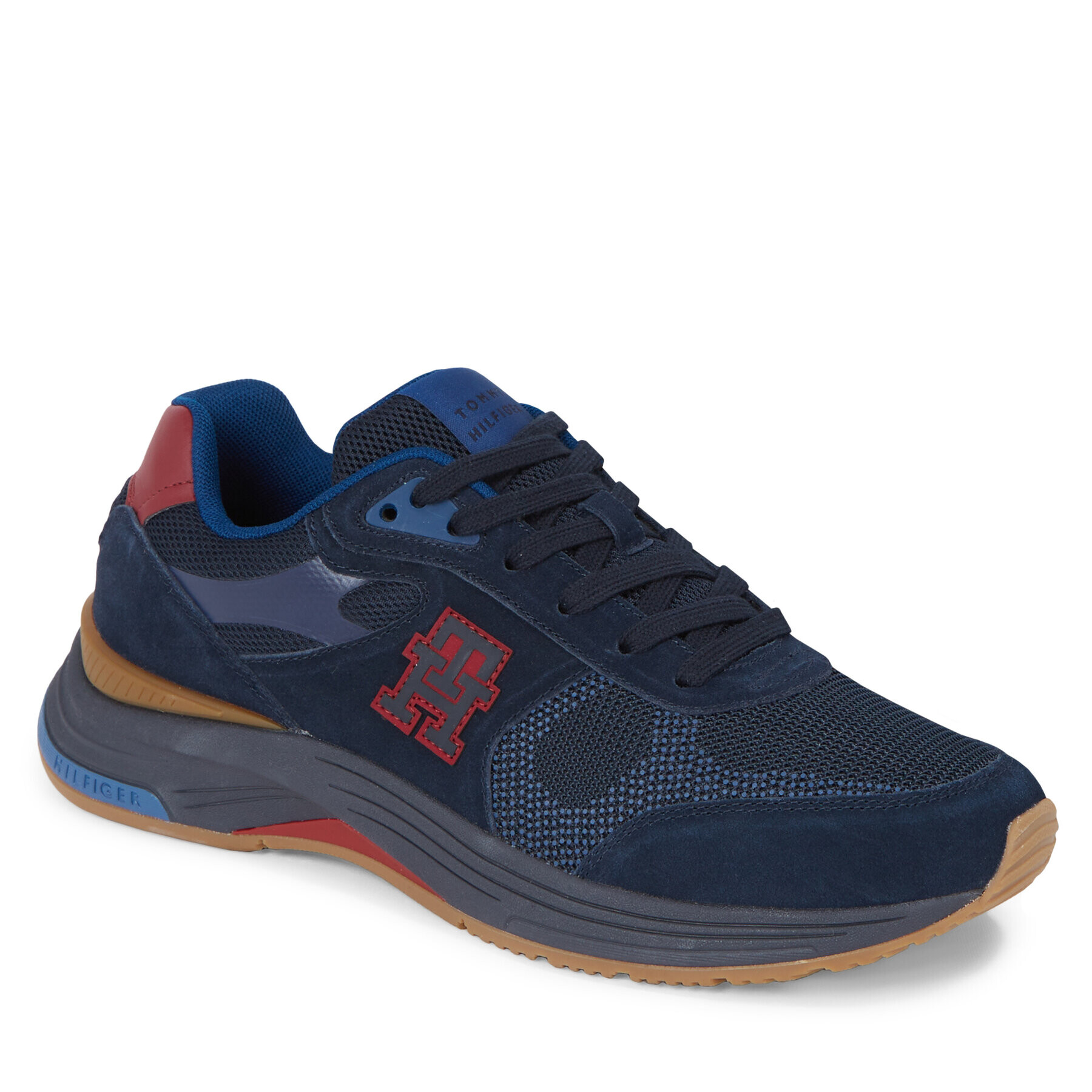 Tommy Hilfiger Sneakersy Modern Prep Ii Mix FM0FM04839 Modrá - Pepit.sk