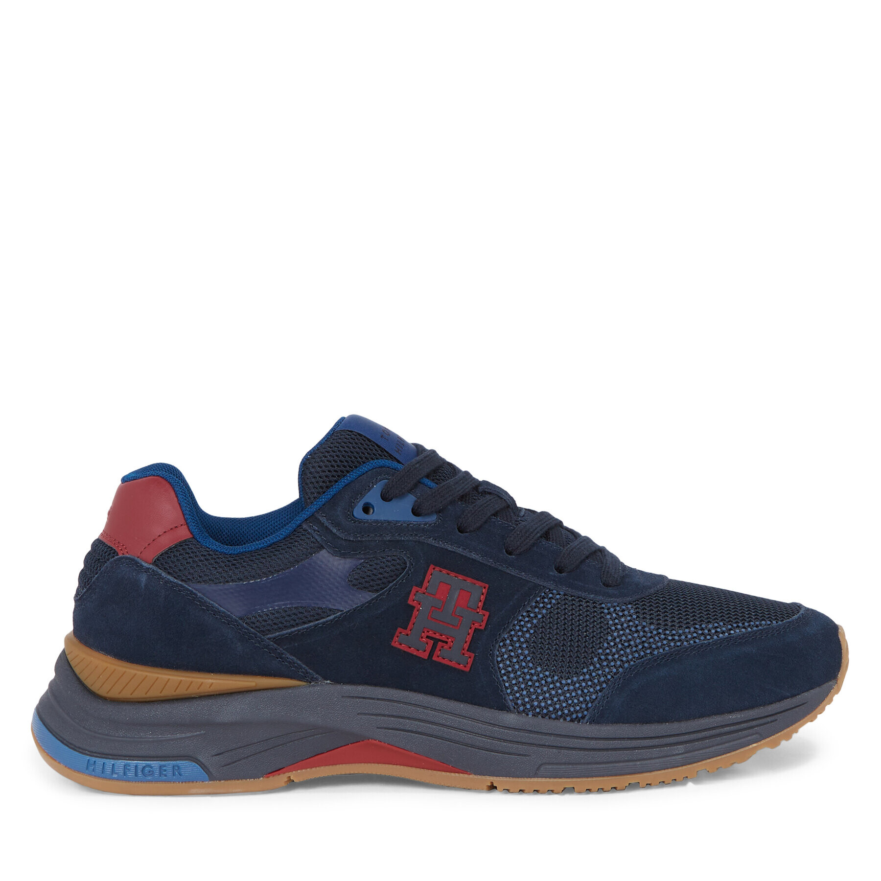 Tommy Hilfiger Sneakersy Modern Prep Ii Mix FM0FM04839 Modrá - Pepit.sk