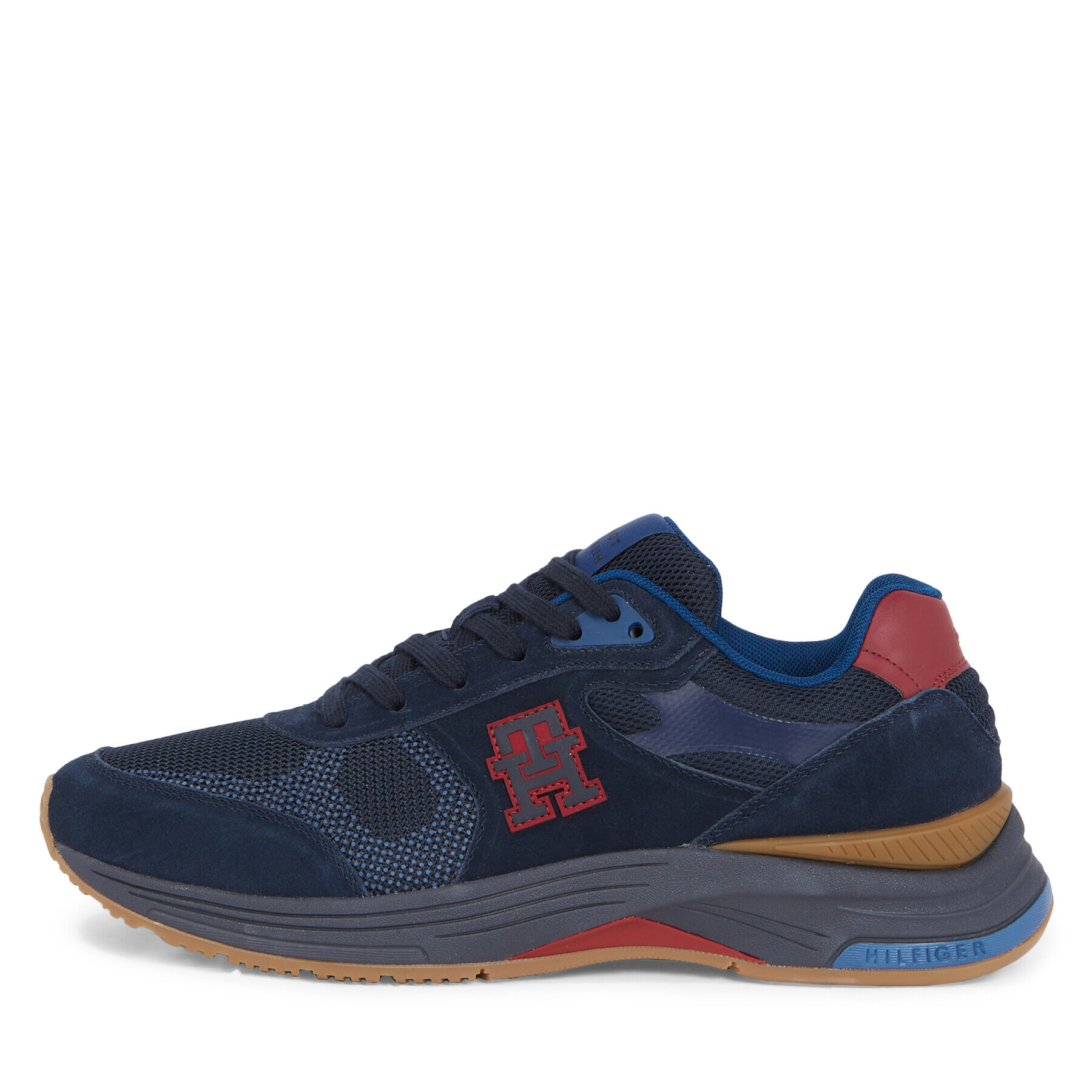 Tommy Hilfiger Sneakersy Modern Prep Ii Mix FM0FM04839 Modrá - Pepit.sk