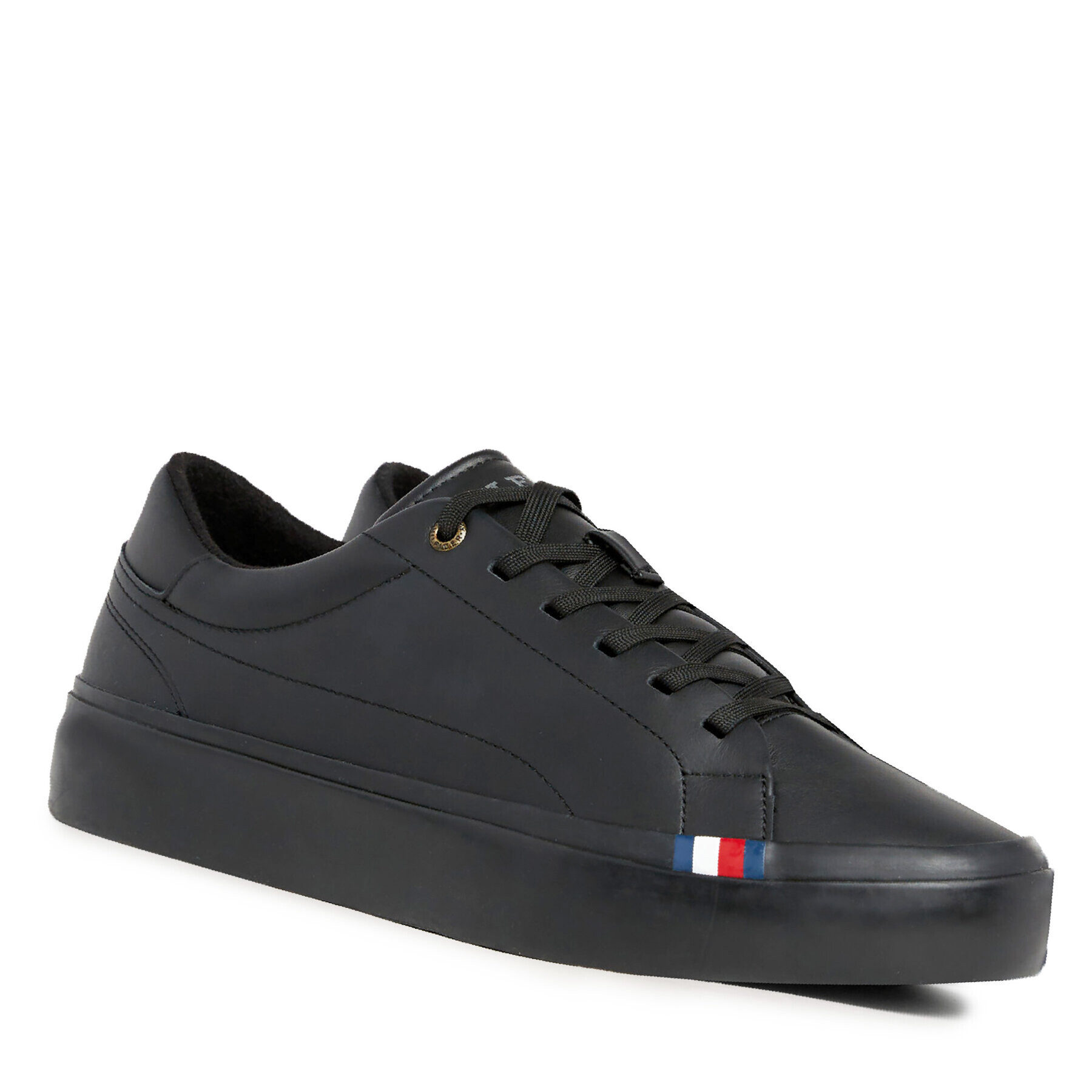 Tommy Hilfiger Sneakersy Modern Vulc Lth Low Wl FM0FM04819 Čierna - Pepit.sk