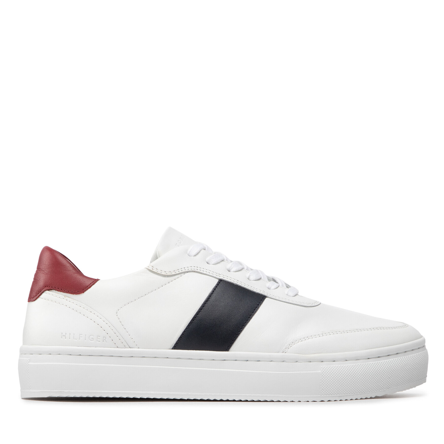 Tommy Hilfiger Sneakersy Premium Cupsole Stripe FM0FM04284 Biela - Pepit.sk