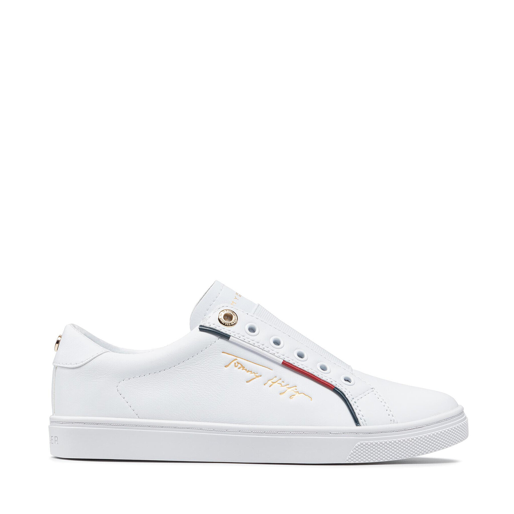 Tommy Hilfiger Sneakersy Slip On Cupsole FW0FW05915 Biela - Pepit.sk