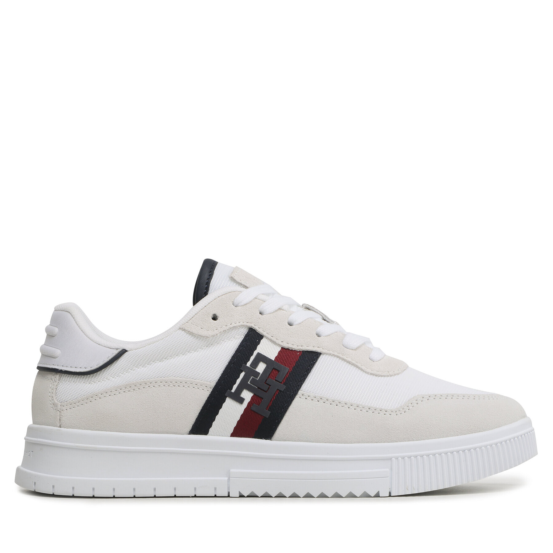 Tommy Hilfiger Sneakersy Supercup Mix FM0FM04585 Biela - Pepit.sk