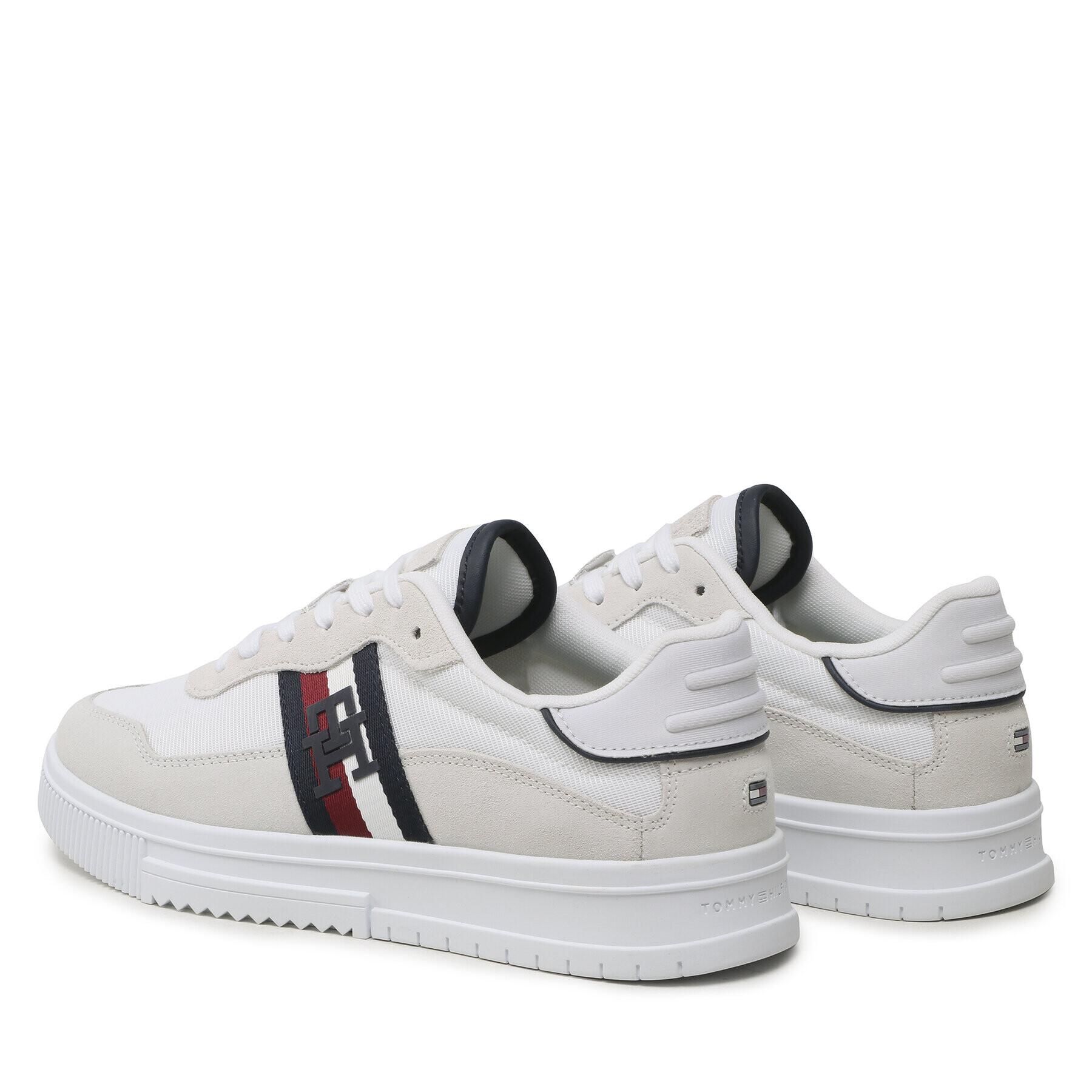 Tommy Hilfiger Sneakersy Supercup Mix FM0FM04585 Biela - Pepit.sk