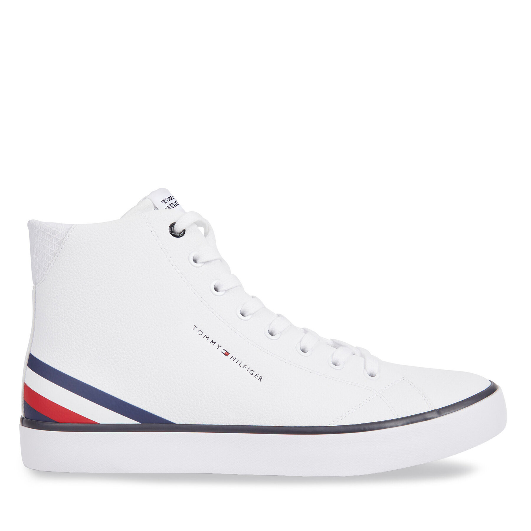 Tommy Hilfiger Sneakersy Th Hi Vulc Core Lth FM0FM04816 Biela - Pepit.sk