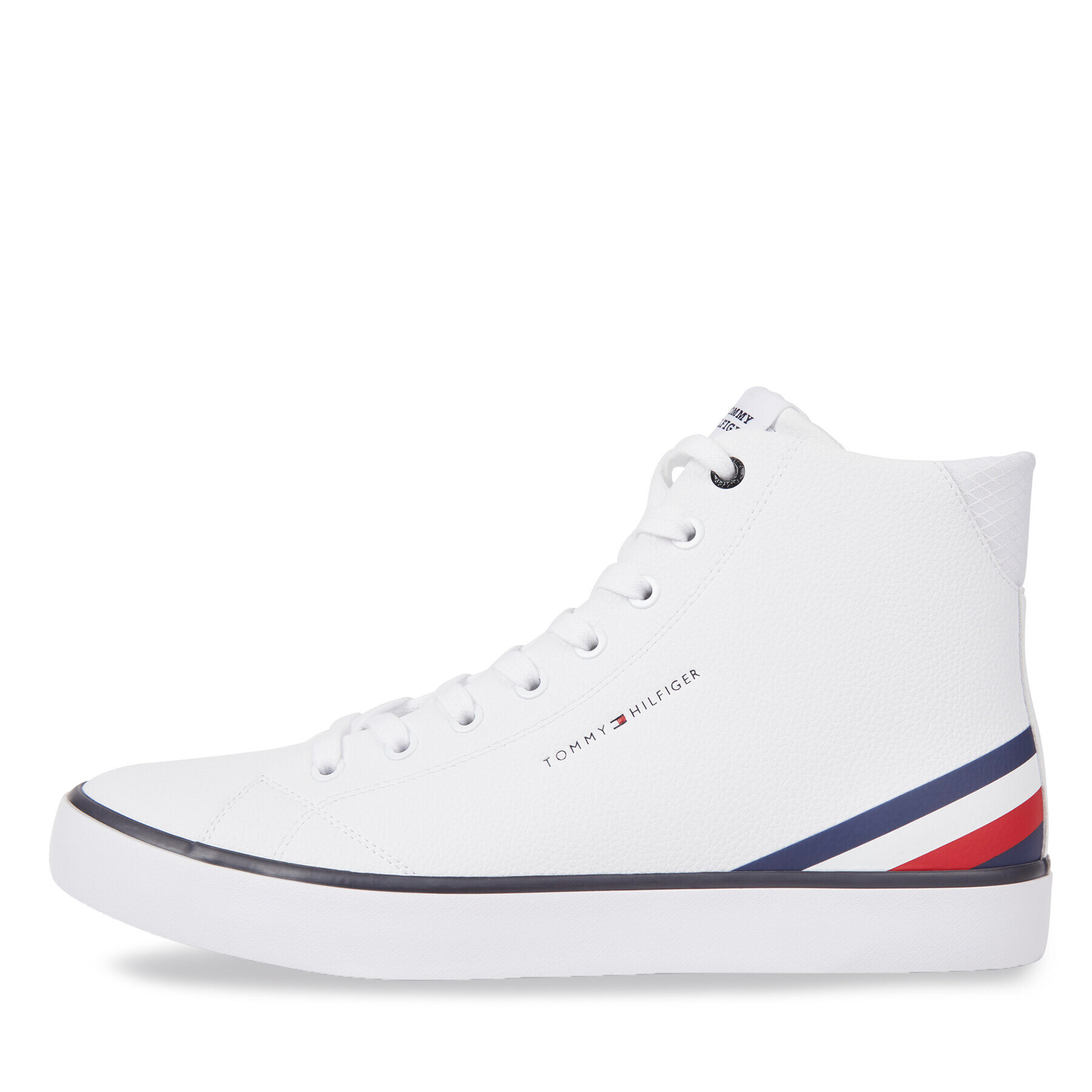 Tommy Hilfiger Sneakersy Th Hi Vulc Core Lth FM0FM04816 Biela - Pepit.sk