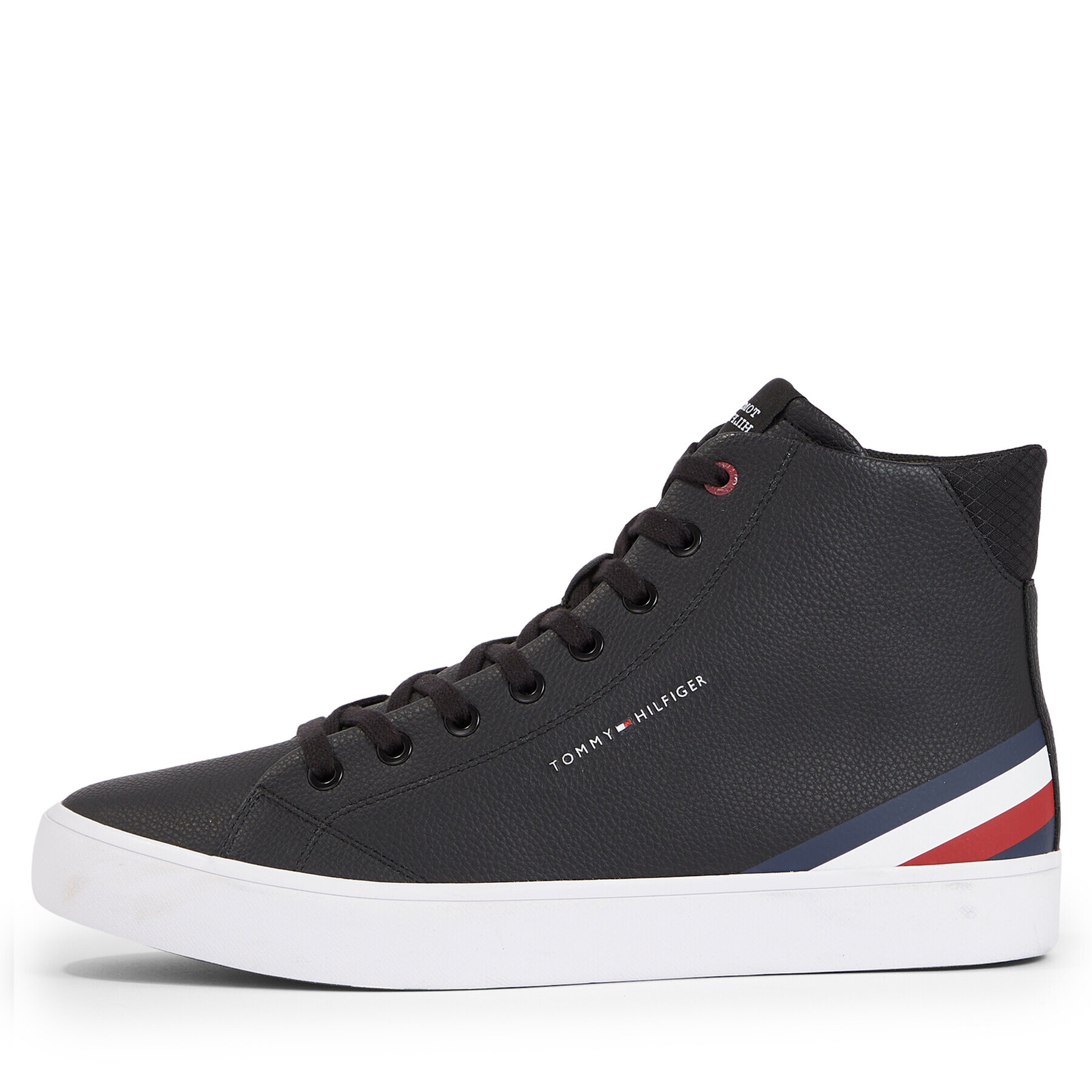 Tommy Hilfiger Sneakersy Th Hi Vulc Core Lth FM0FM04816 Čierna - Pepit.sk