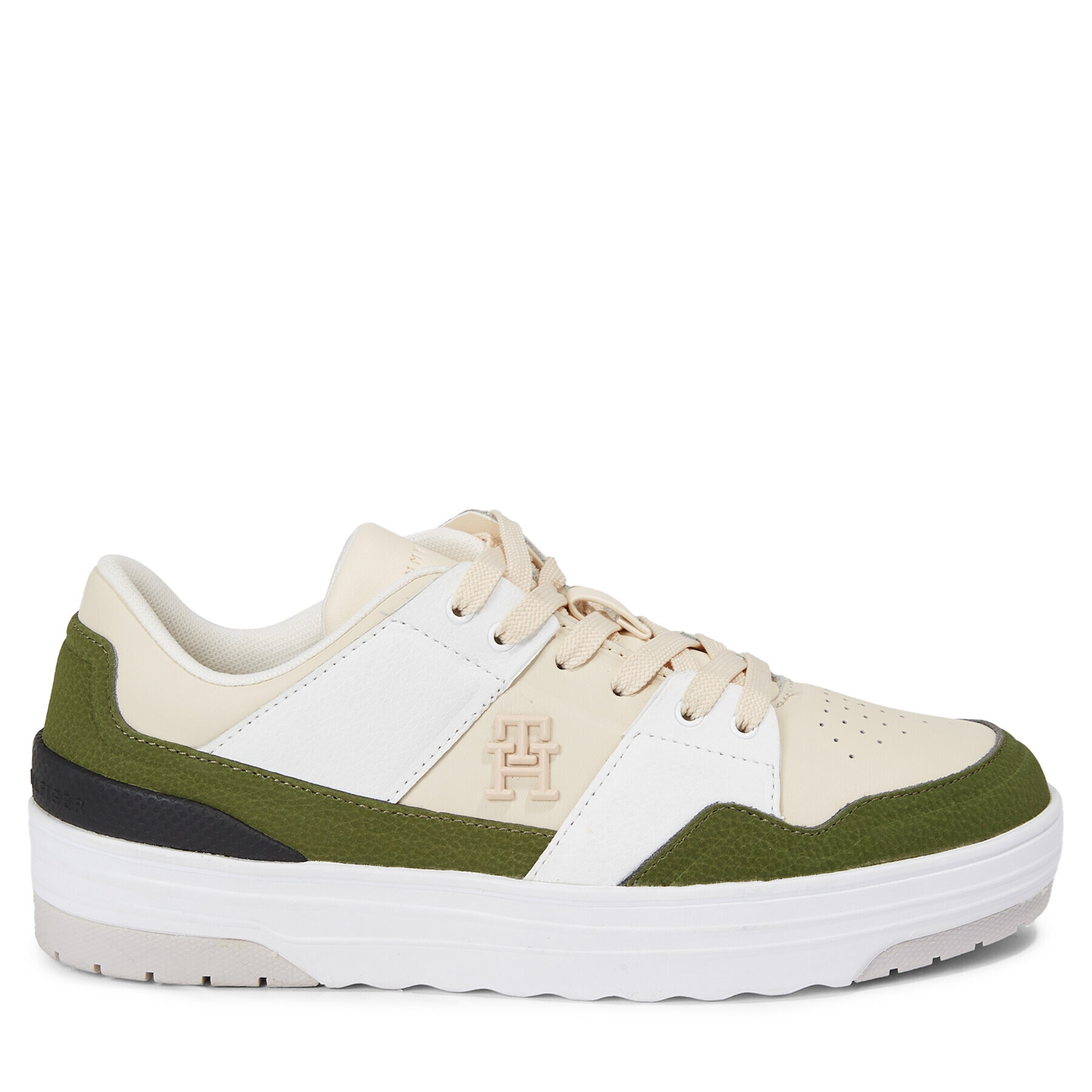 Tommy Hilfiger Sneakersy Th Lo Basket Sneaker FW0FW07309 Béžová - Pepit.sk