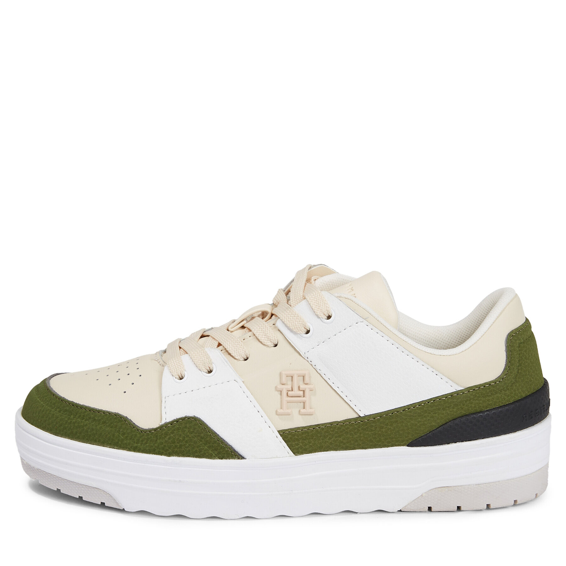 Tommy Hilfiger Sneakersy Th Lo Basket Sneaker FW0FW07309 Béžová - Pepit.sk