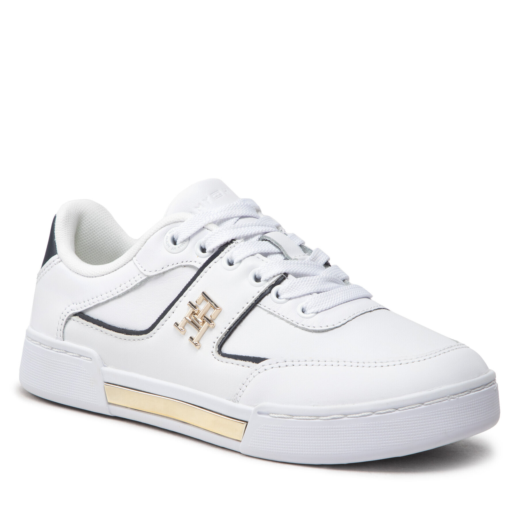 Tommy Hilfiger Sneakersy Th Prep Court Sneaker FW0FW06859 Biela - Pepit.sk