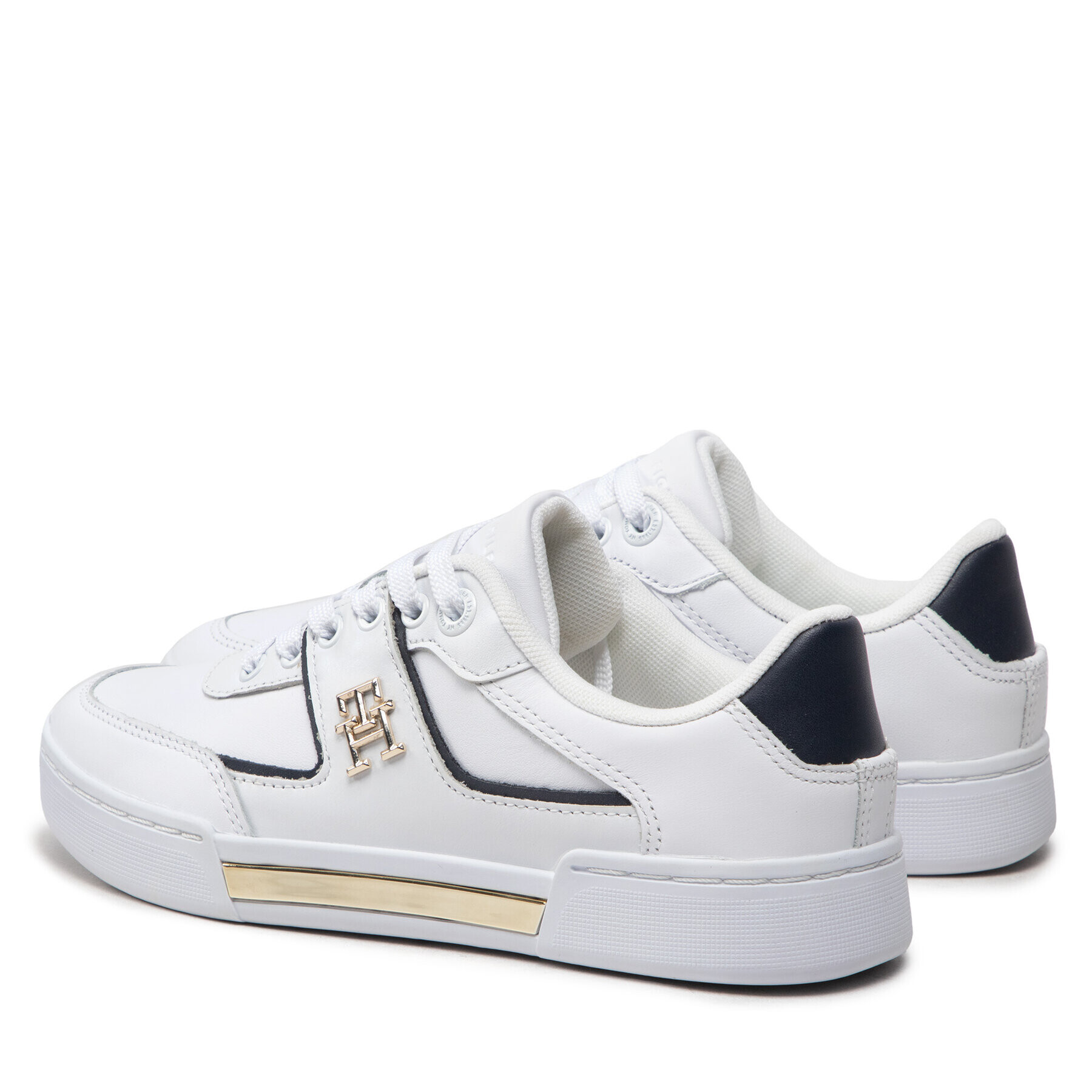 Tommy Hilfiger Sneakersy Th Prep Court Sneaker FW0FW06859 Biela - Pepit.sk