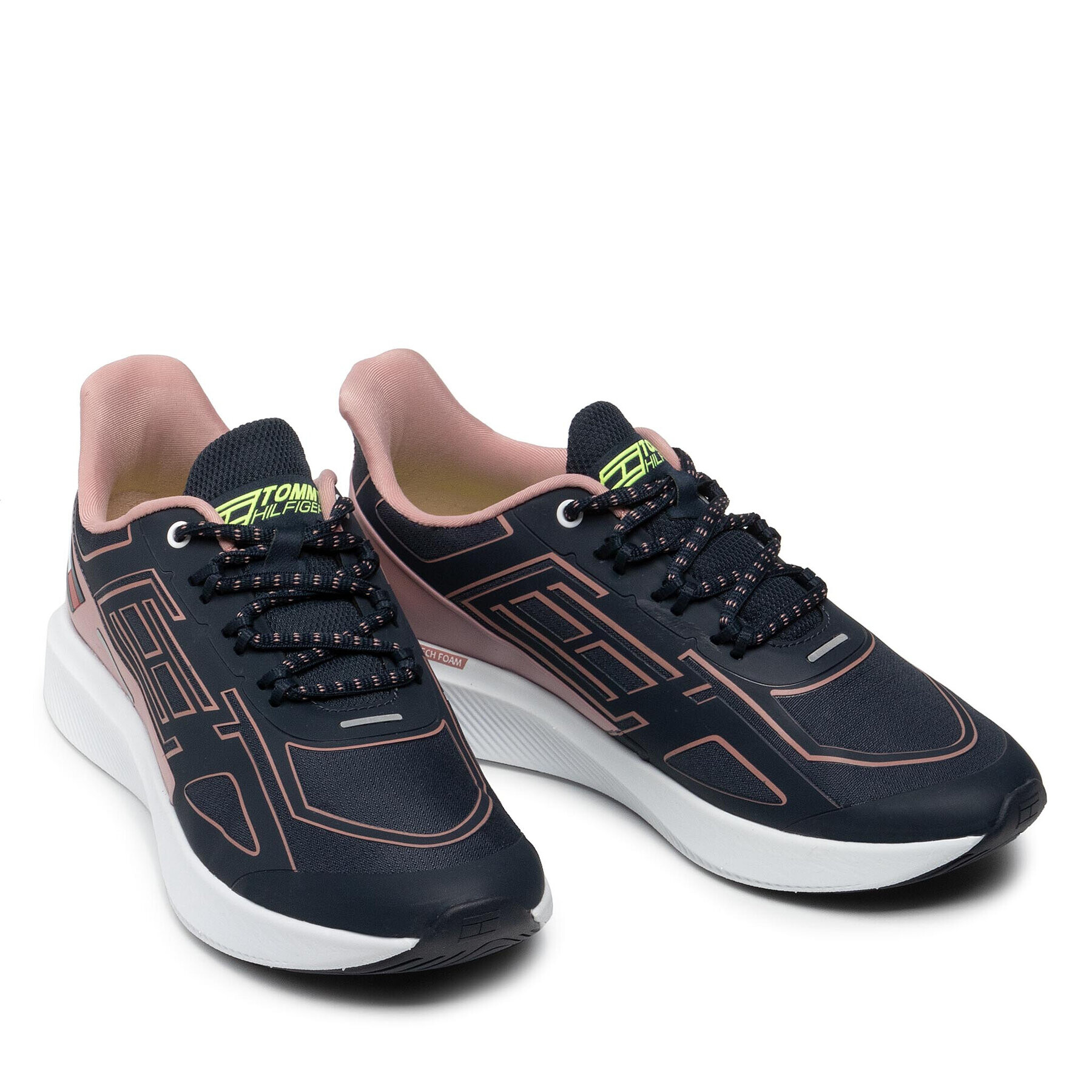 Tommy Hilfiger Sneakersy Ts Pro 2 Women FC0FC00028 Tmavomodrá - Pepit.sk