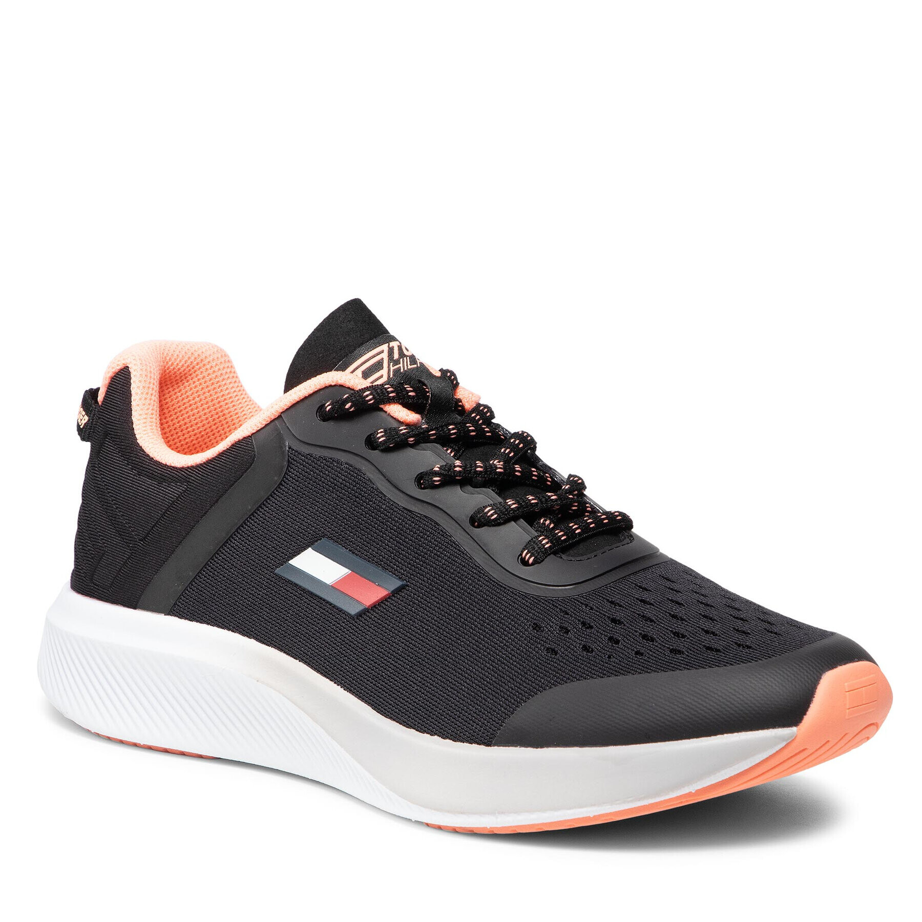 Tommy Hilfiger Sneakersy Ts Pro racer Women 1 FC0FC00027 Čierna - Pepit.sk