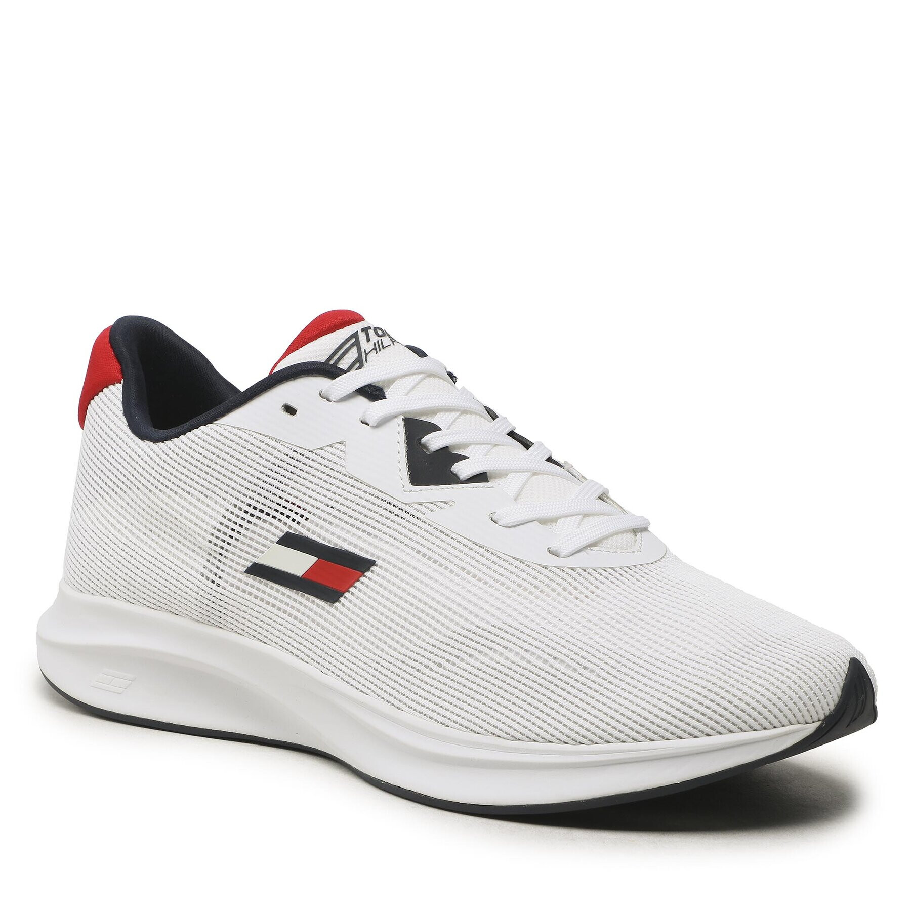 Tommy Hilfiger Sneakersy Ts Sleek 6 Speed FD0FD00054 Biela - Pepit.sk