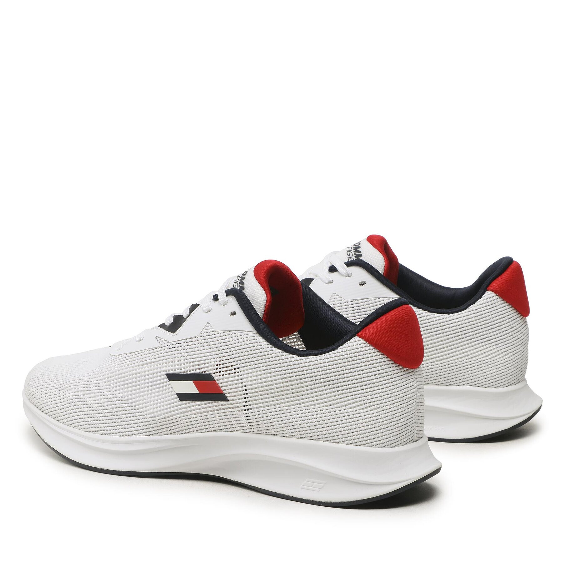 Tommy Hilfiger Sneakersy Ts Sleek 6 Speed FD0FD00054 Biela - Pepit.sk