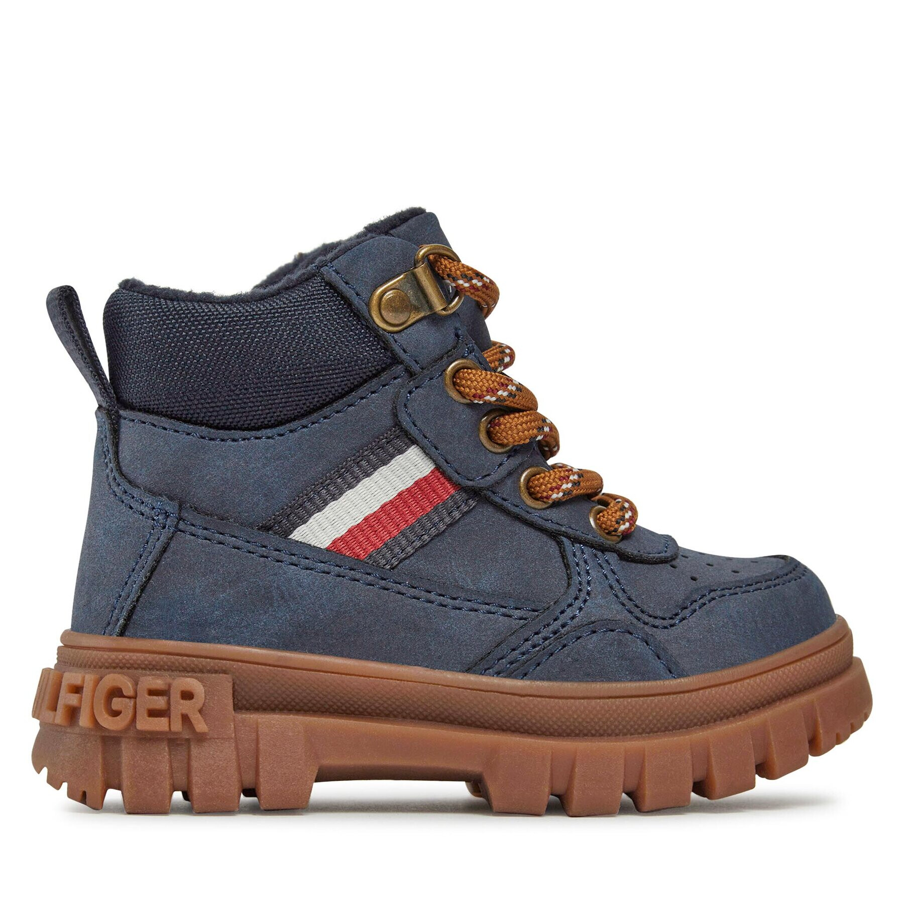 Tommy Hilfiger Šnurovacia obuv T1B5-33155-0316800 Modrá - Pepit.sk