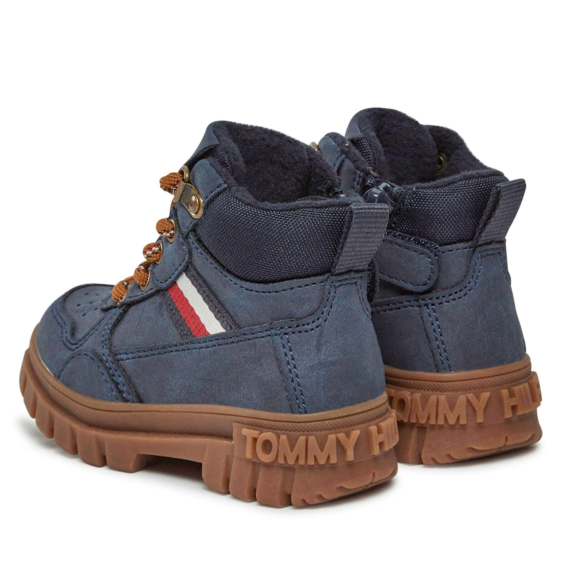 Tommy Hilfiger Šnurovacia obuv T1B5-33155-0316800 Modrá - Pepit.sk