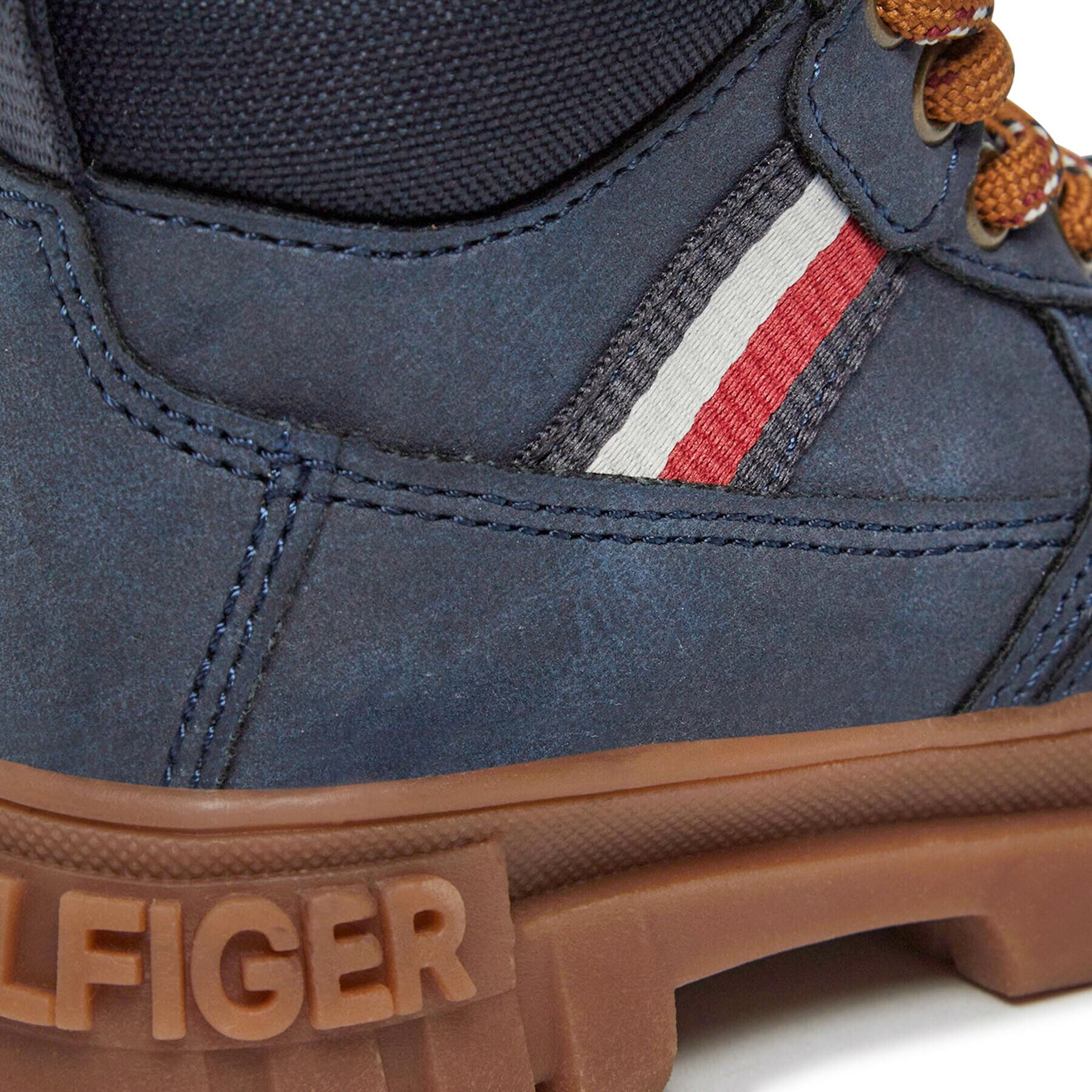 Tommy Hilfiger Šnurovacia obuv T1B5-33155-0316800 Modrá - Pepit.sk