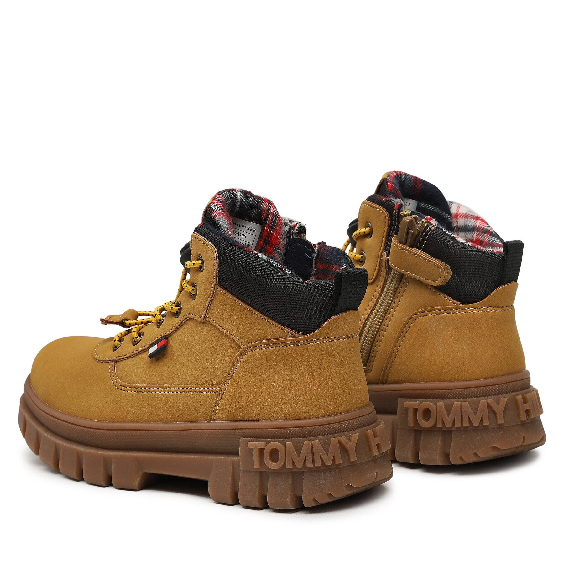 Tommy Hilfiger Šnurovacia obuv T3B5-33156-0316A M Čierna - Pepit.sk