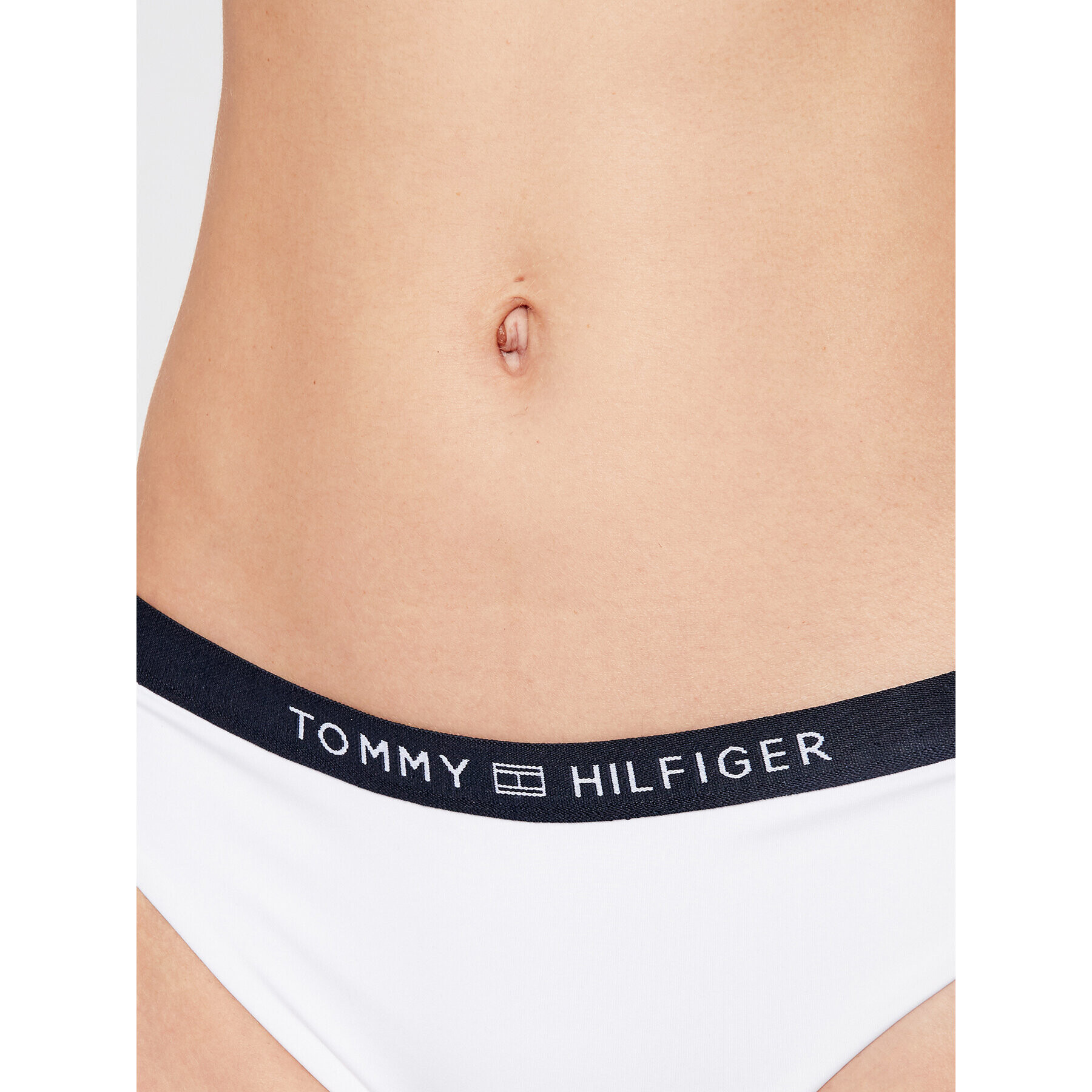 Tommy Hilfiger Spodný diel bikín Classic UW0UW02710 Biela - Pepit.sk