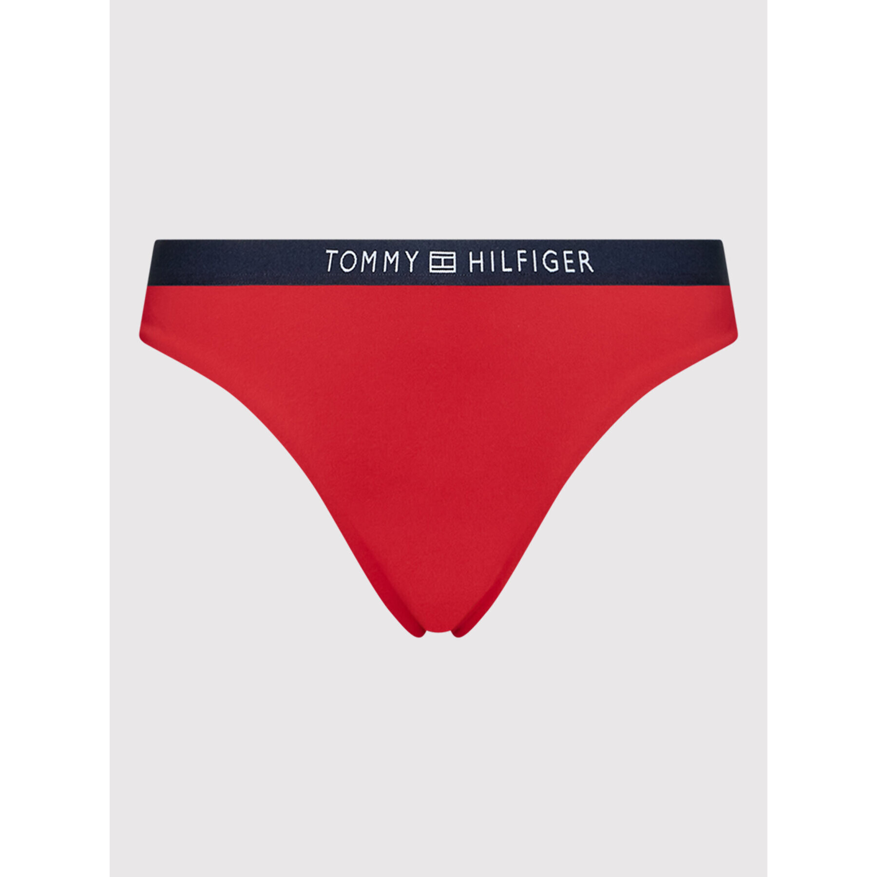 Tommy Hilfiger Spodný diel bikín Classics UW0UW03393 Červená - Pepit.sk