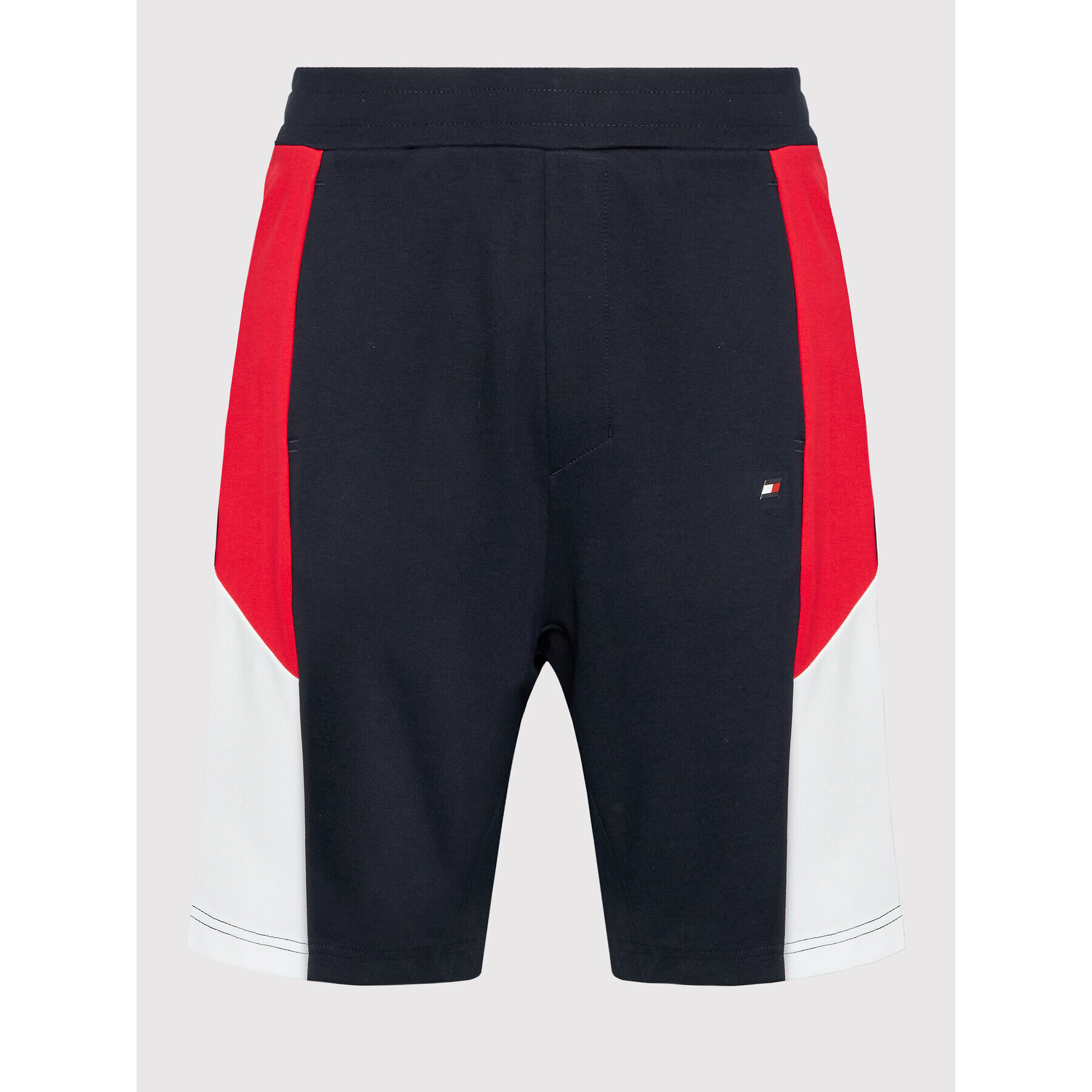 Tommy Hilfiger Športové kraťasy Colorblocked MW0MW26851 Tmavomodrá Regular Fit - Pepit.sk