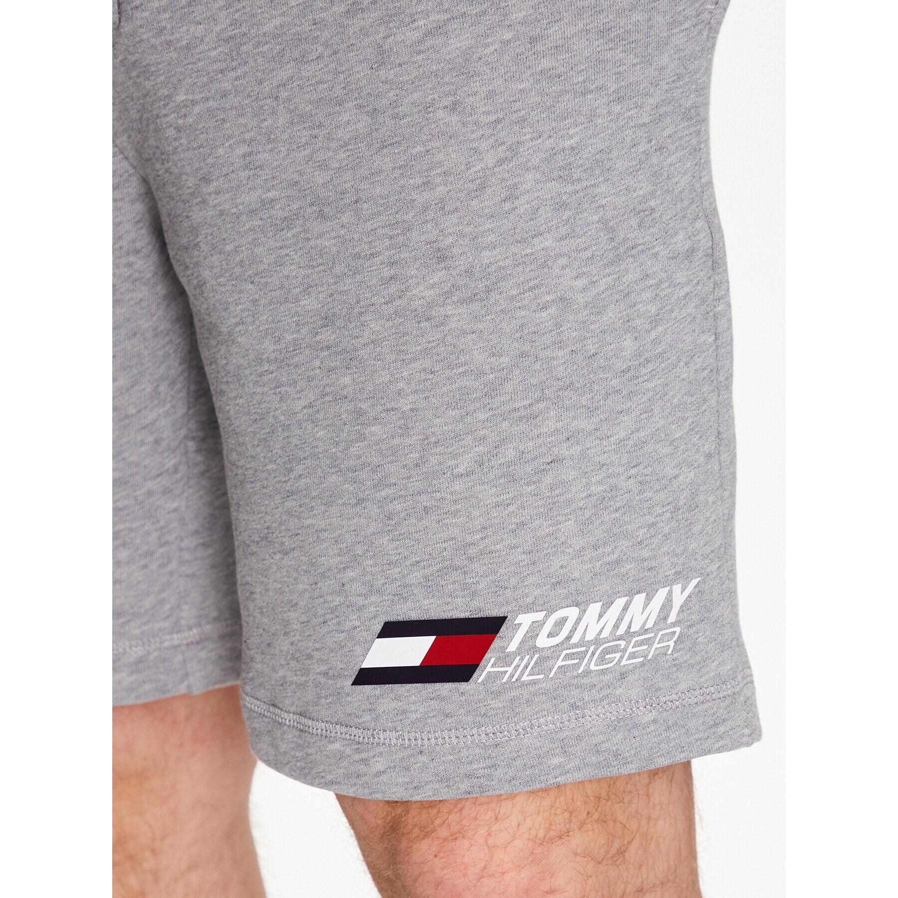 Tommy Hilfiger Športové kraťasy Essentials MW0MW30398 Sivá Regular Fit - Pepit.sk