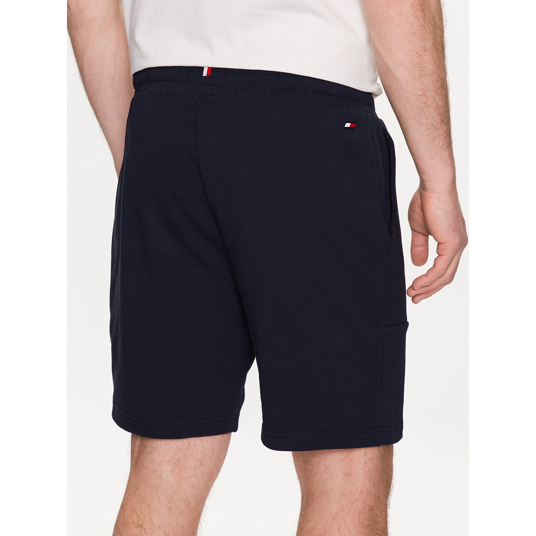 Tommy Hilfiger Športové kraťasy Graphic MW0MW30413 Tmavomodrá Regular Fit - Pepit.sk