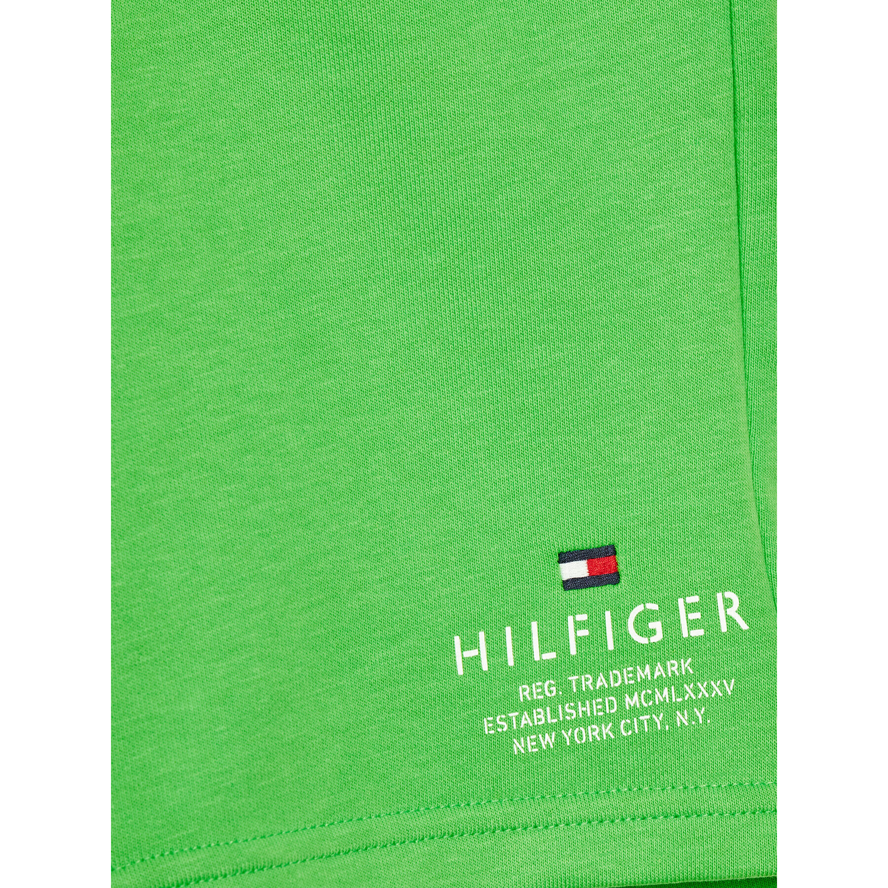 Tommy Hilfiger Športové kraťasy KB0KB08115 D Zelená Regular Fit - Pepit.sk