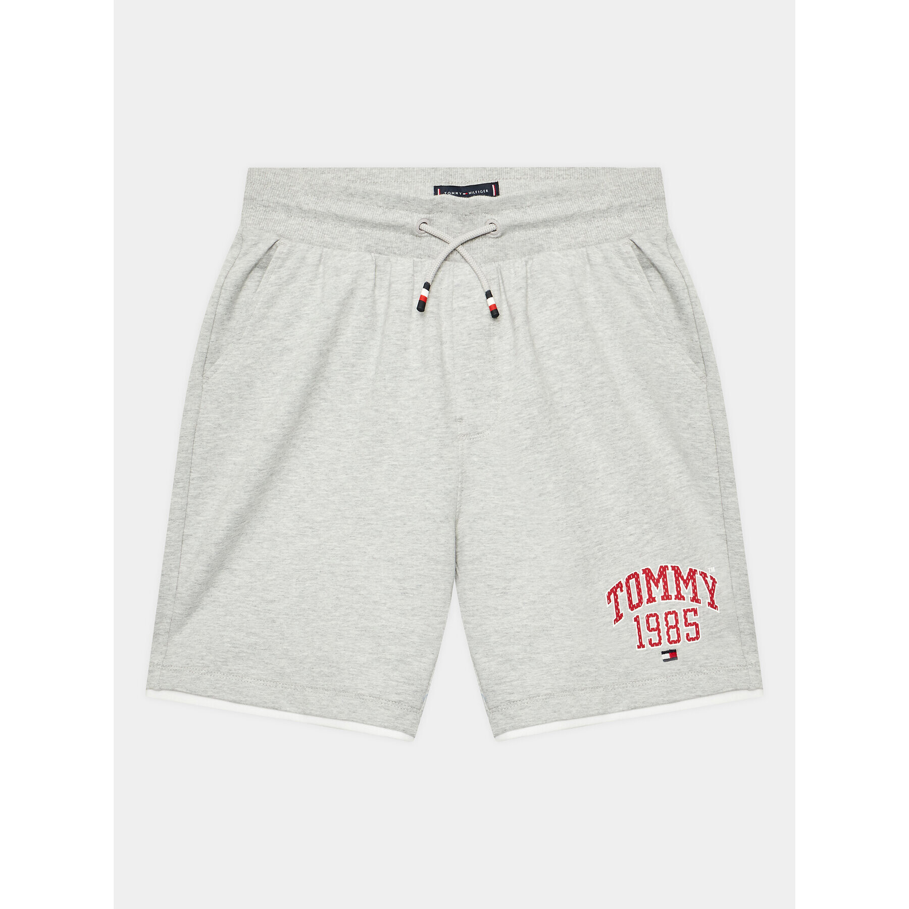 Tommy Hilfiger Športové kraťasy KB0KB08118 D Sivá Regular Fit - Pepit.sk