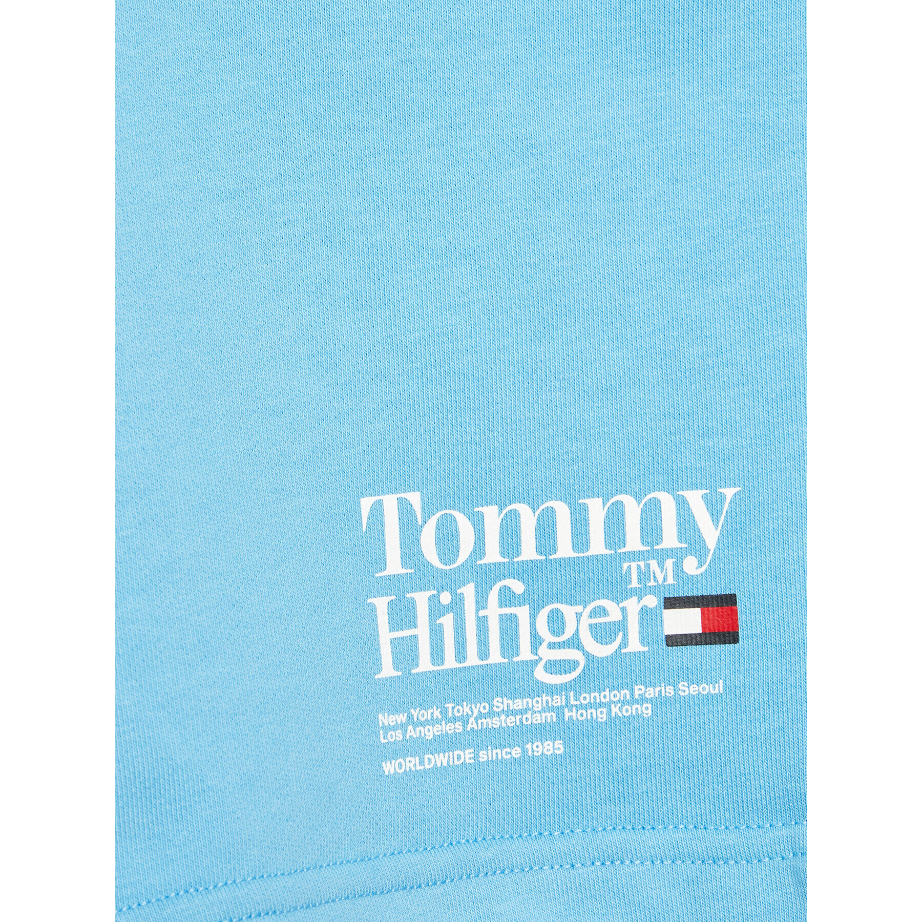 Tommy Hilfiger Športové kraťasy KB0KB08119 D Modrá Regular Fit - Pepit.sk