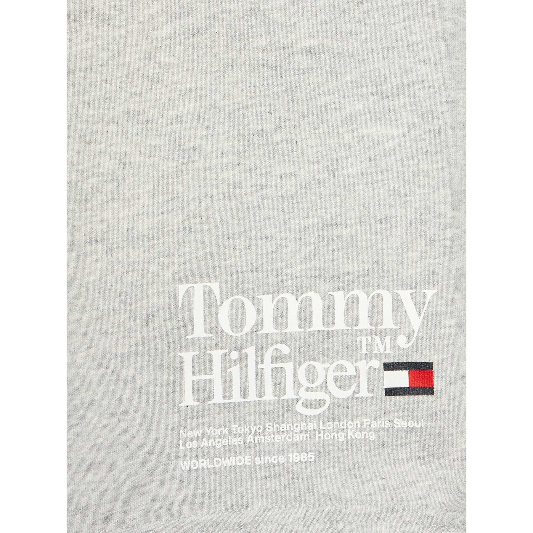 Tommy Hilfiger Športové kraťasy KB0KB08119 D Sivá Regular Fit - Pepit.sk