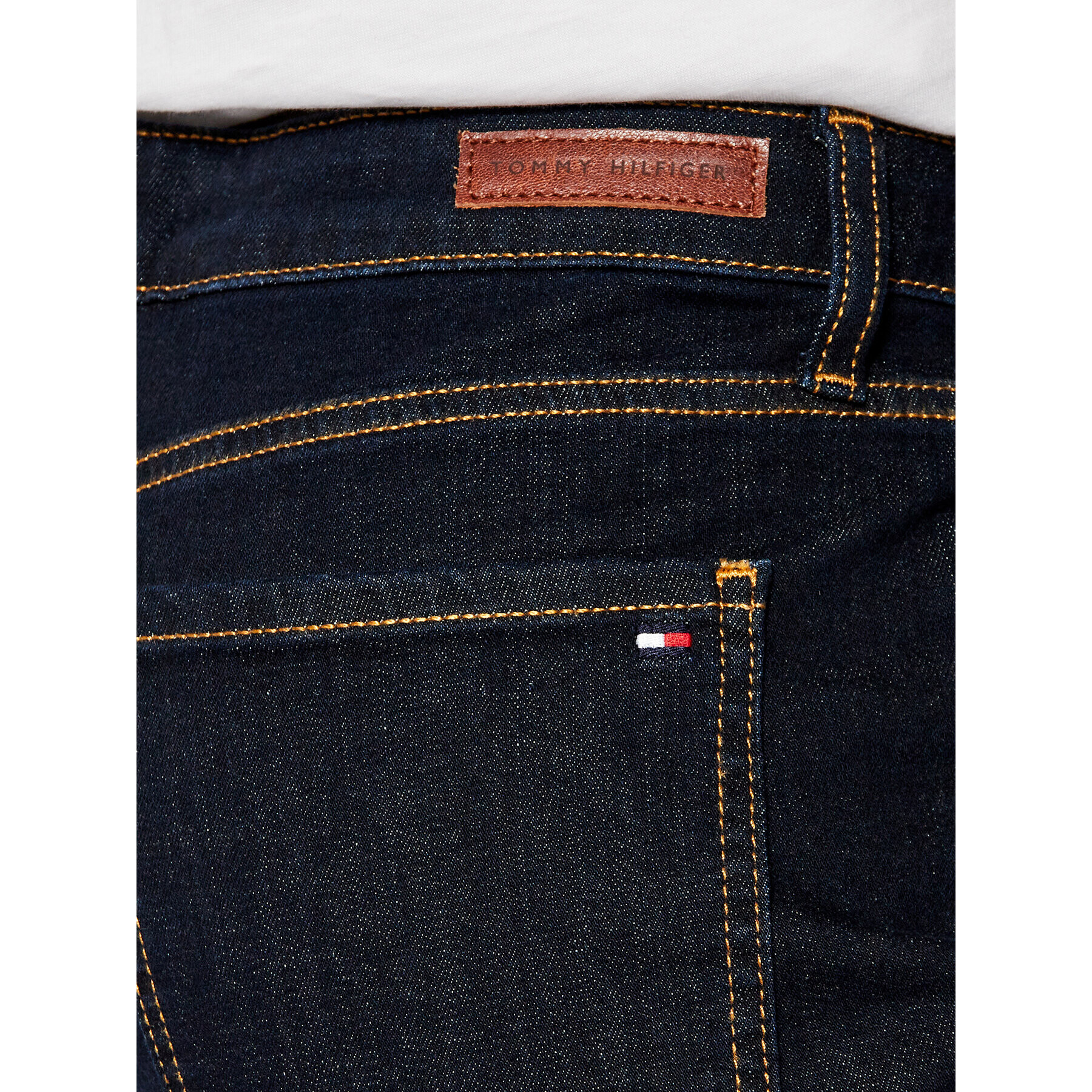 Tommy Hilfiger Straight Leg džínsy Heritage Rome 1M87635002 Tmavomodrá Straight Fit - Pepit.sk