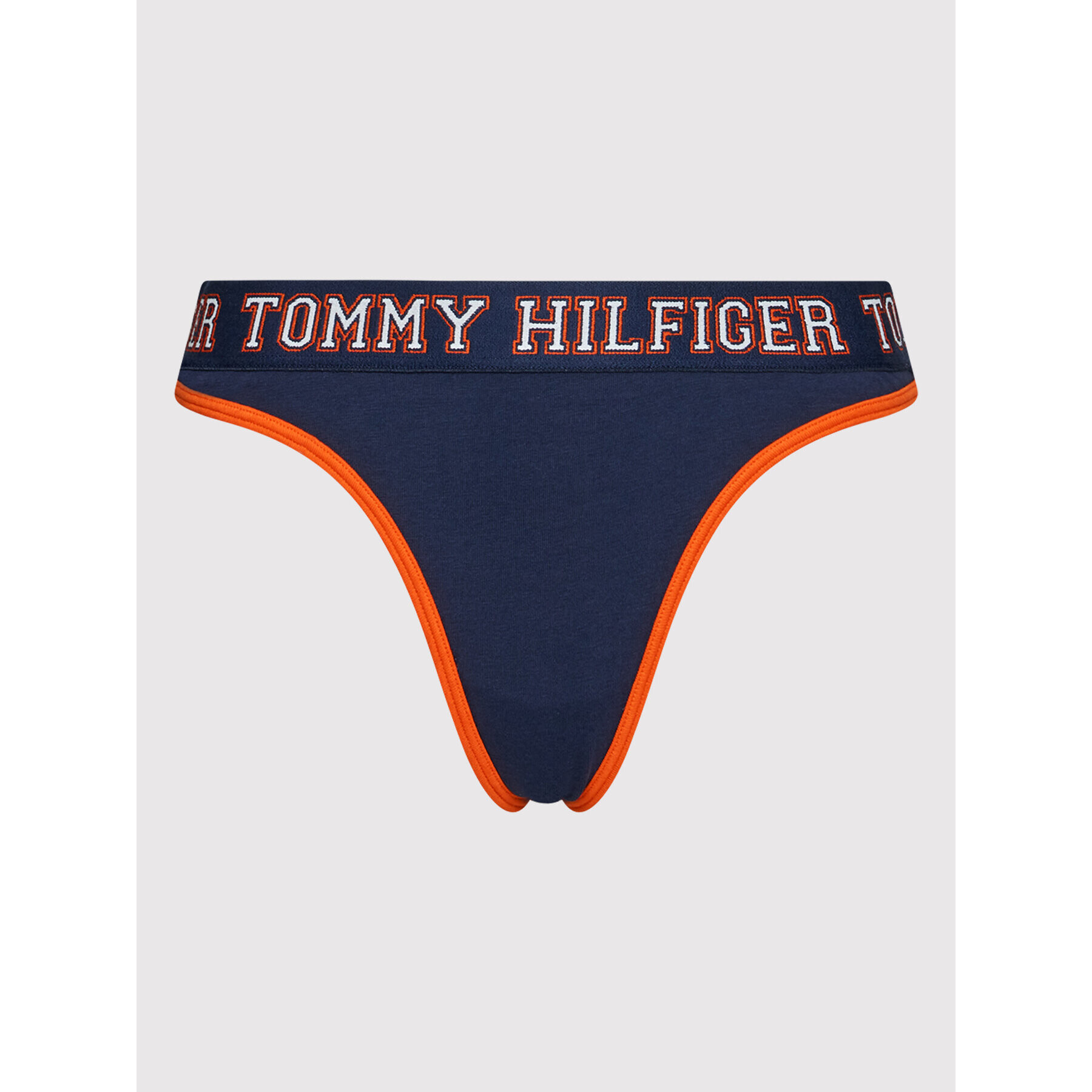 Tommy Hilfiger Stringové nohavičky UW0UW03164 Tmavomodrá - Pepit.sk