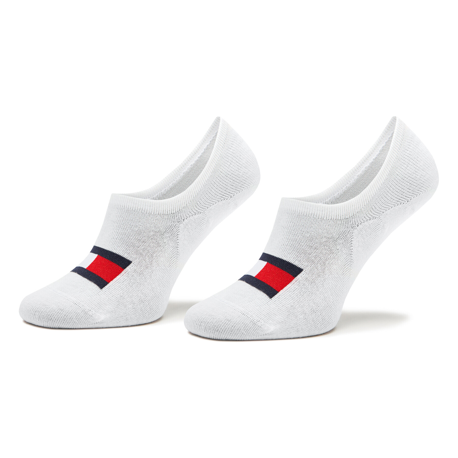 Tommy Hilfiger Súprava 2 párov krátkych pánskych ponožiek 701223928 Biela - Pepit.sk