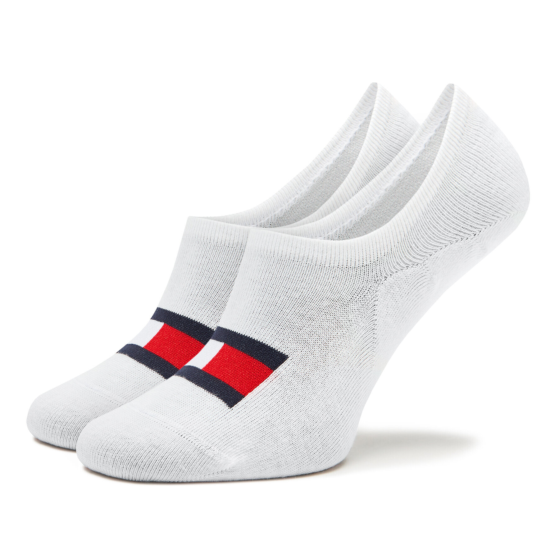 Tommy Hilfiger Súprava 2 párov krátkych pánskych ponožiek 701223928 Biela - Pepit.sk