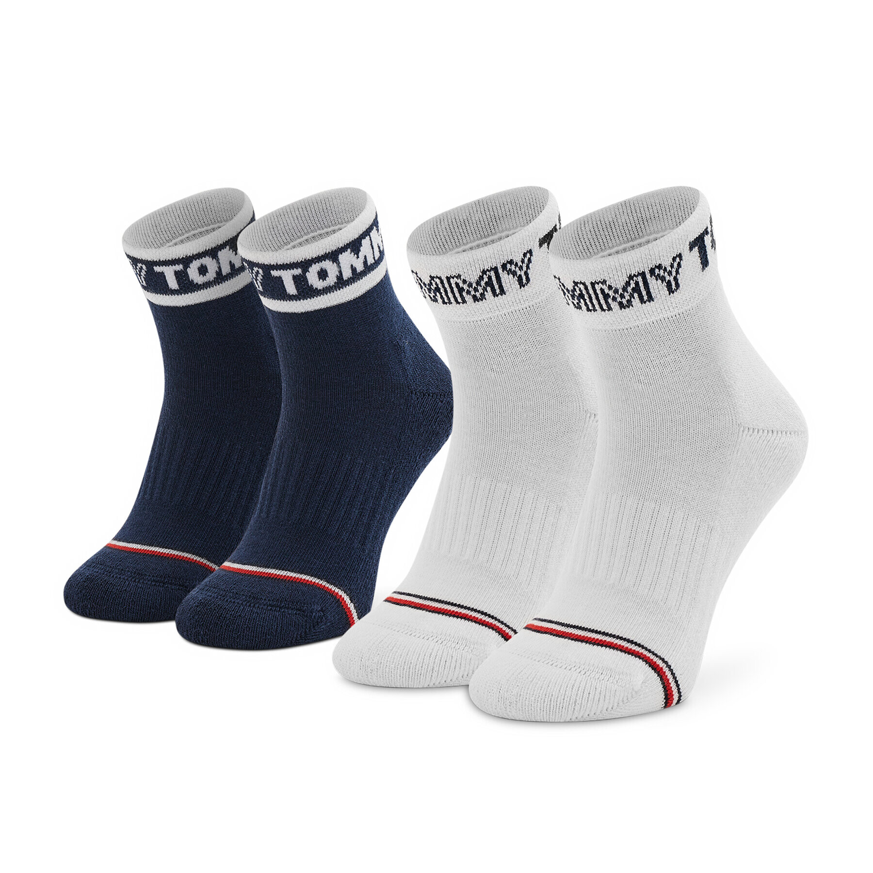 Tommy Hilfiger Súprava 2 párov vysokých detských ponožiek 701220270 Farebná - Pepit.sk