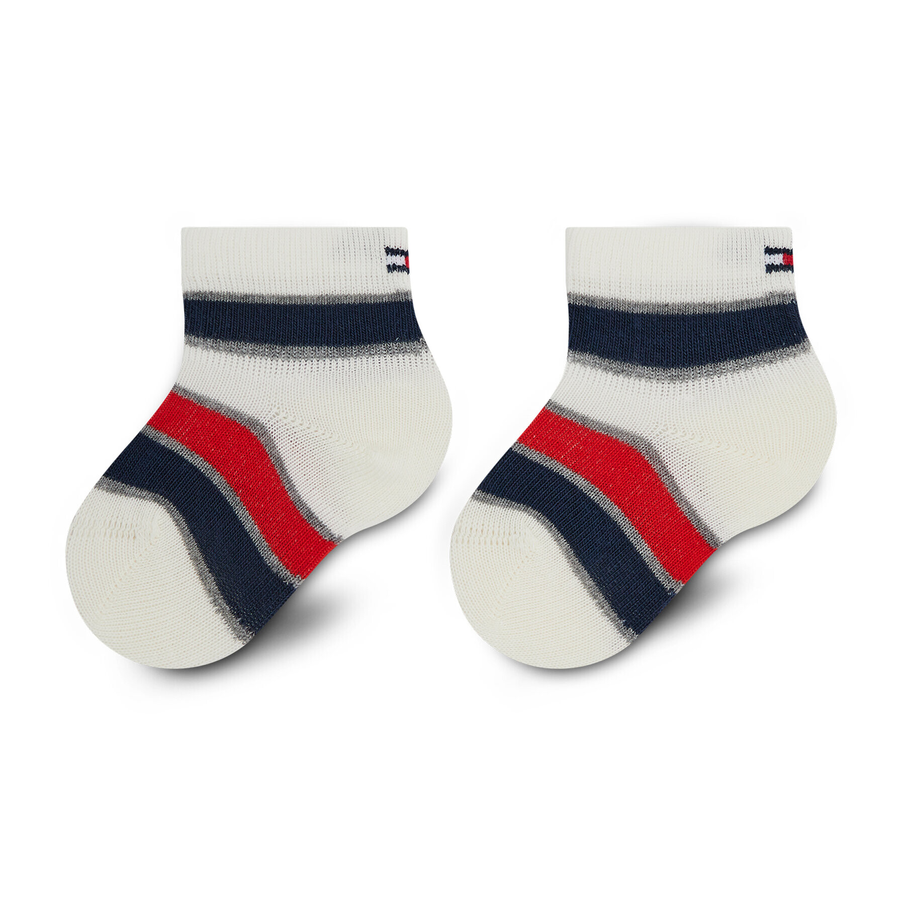 Tommy Hilfiger Súprava 3 párov vysokých detských ponožiek 701210509 Farebná - Pepit.sk