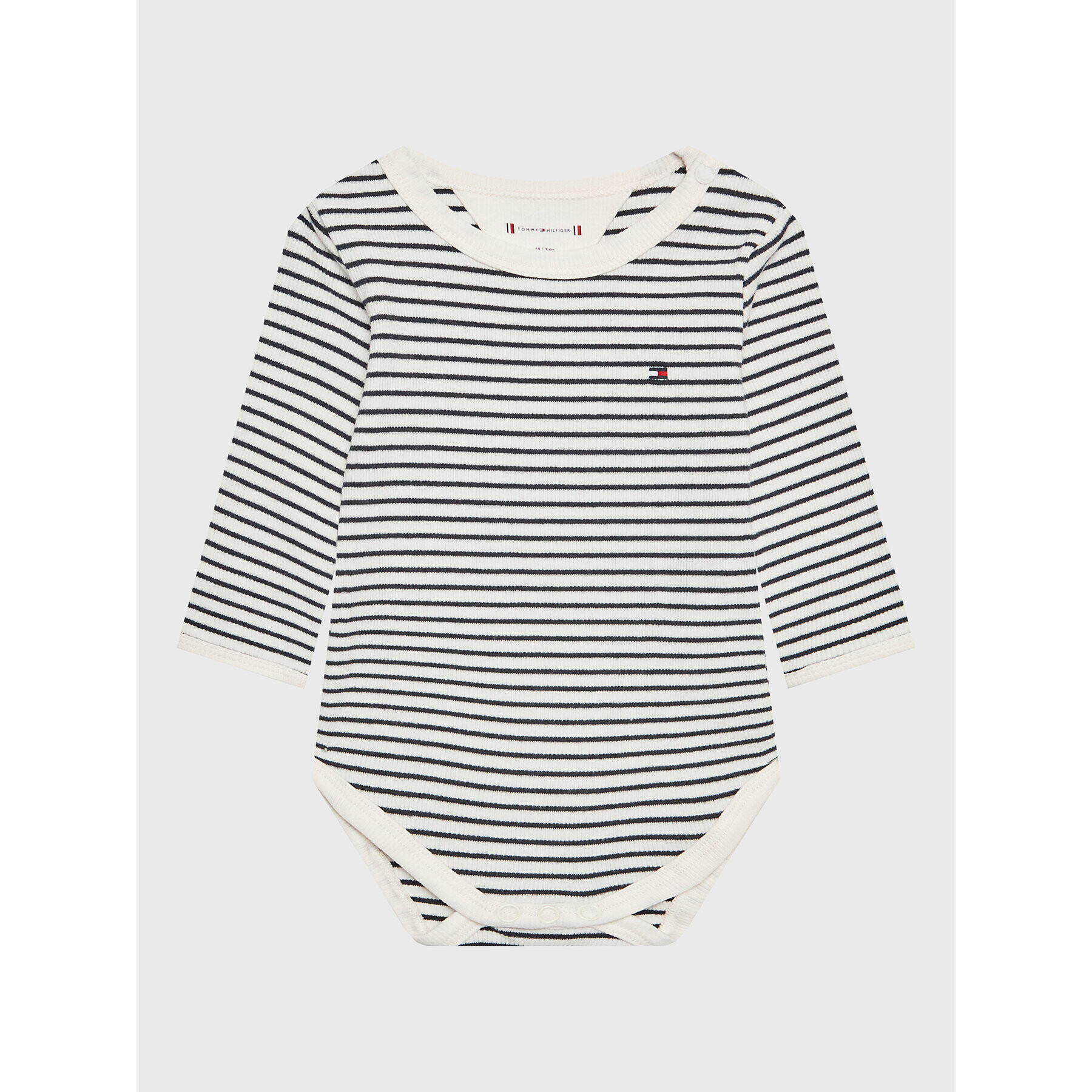 Tommy Hilfiger Súprava body s nohavicami KN0KN01586 Biela Regular Fit - Pepit.sk